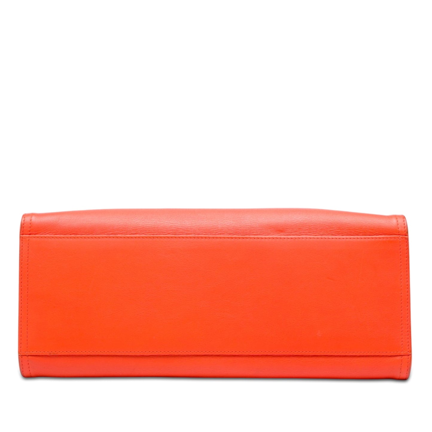 Bottega Veneta Leather Intrecciato Frame Top Handle Bag