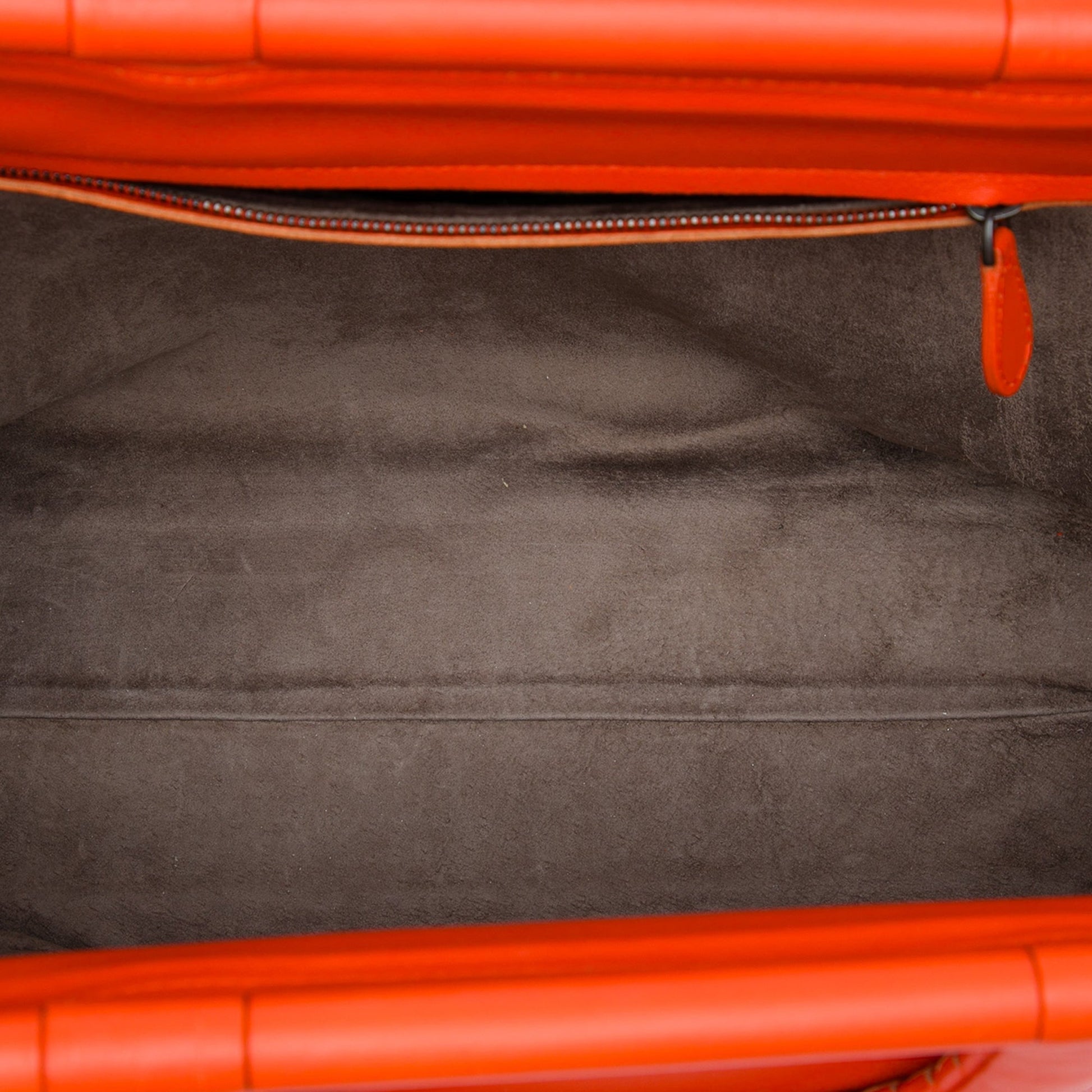 Bottega Veneta Leather Intrecciato Frame Top Handle Bag