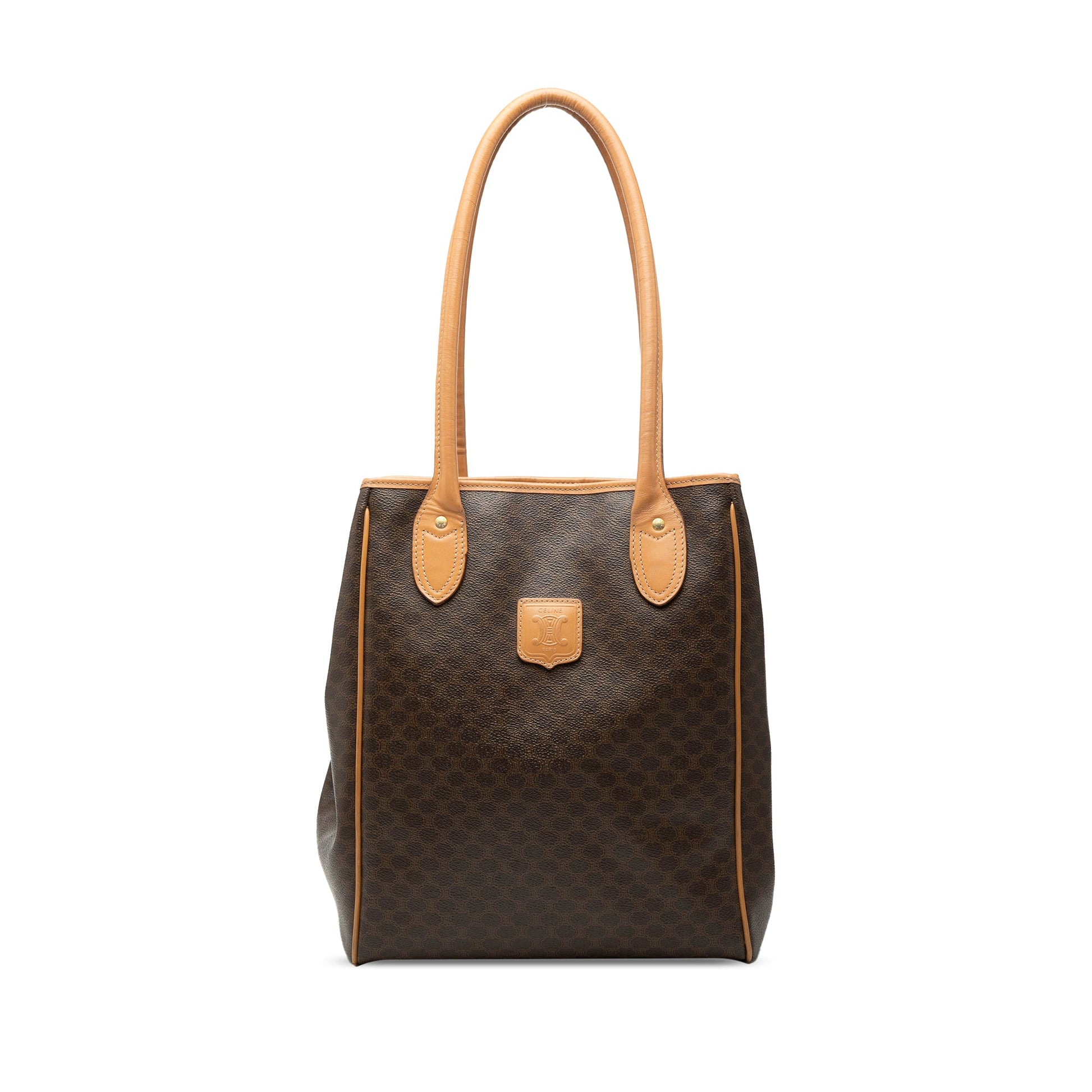 Celine Macadam Coated Canvas Tote