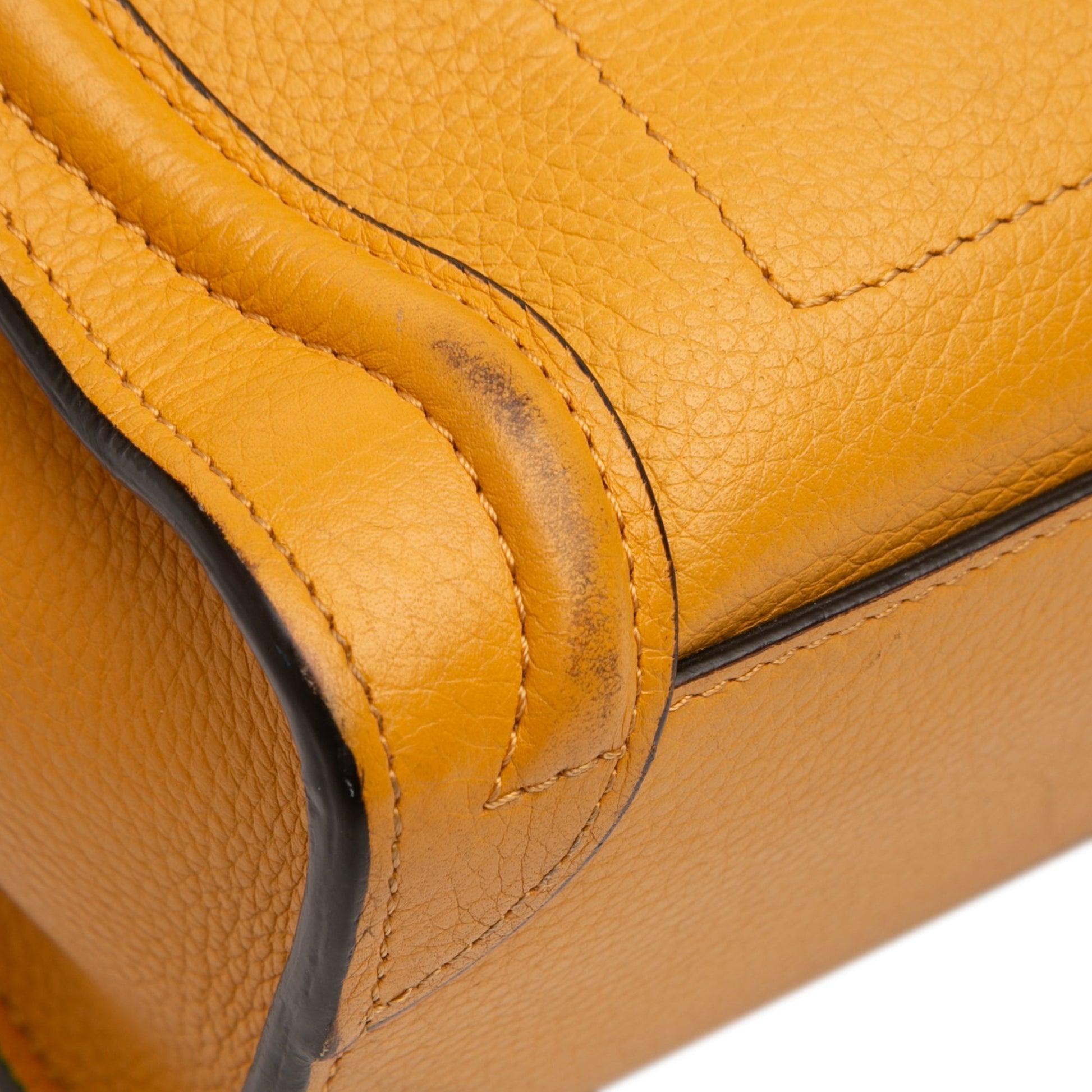 Celine Nano Leather Luggage Tote