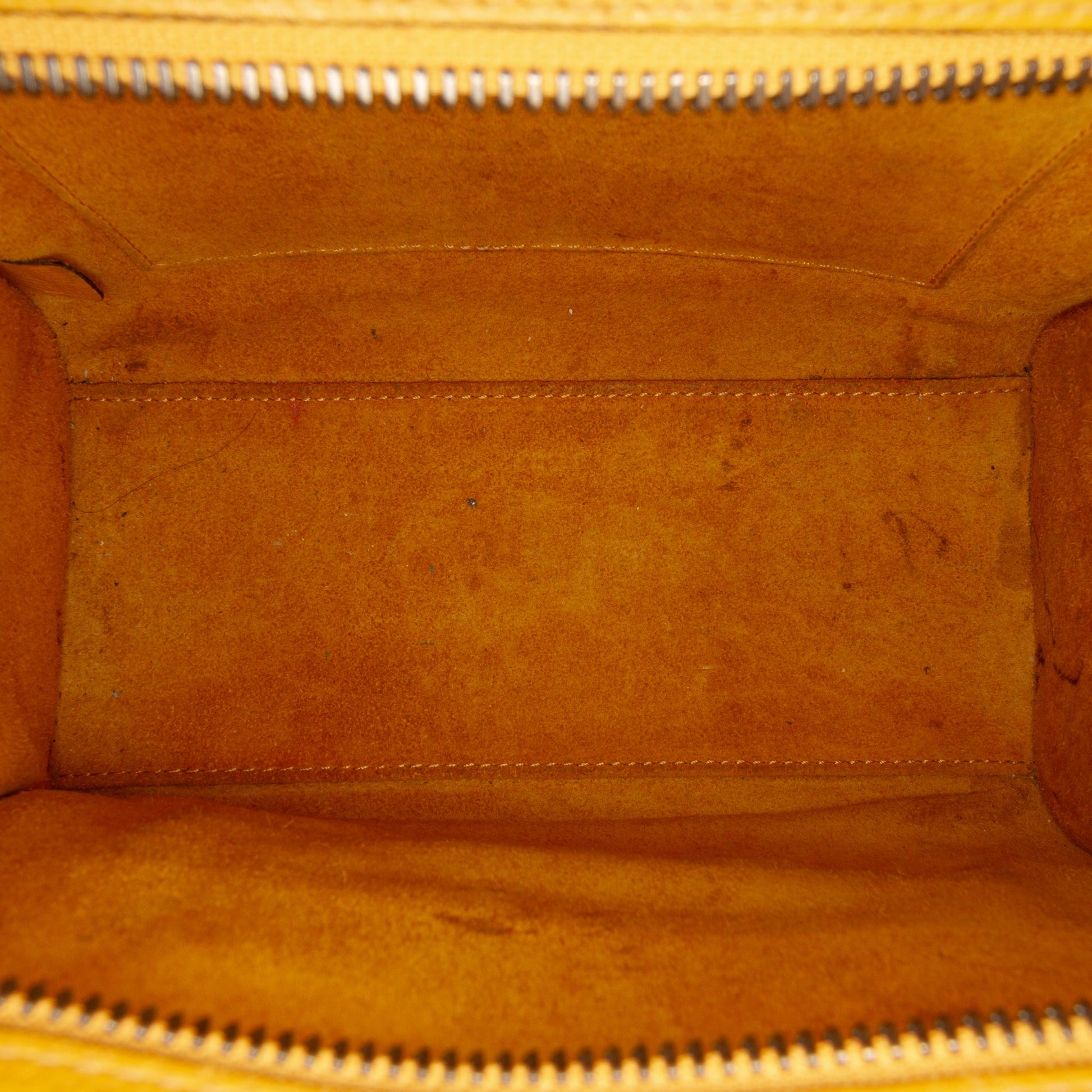 Celine Nano Leather Luggage Tote