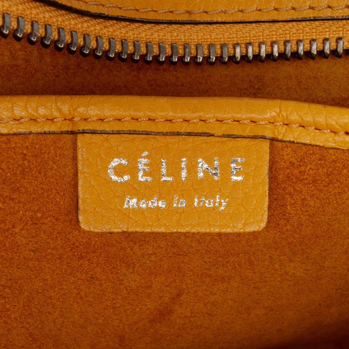 Celine Nano Leather Luggage Tote