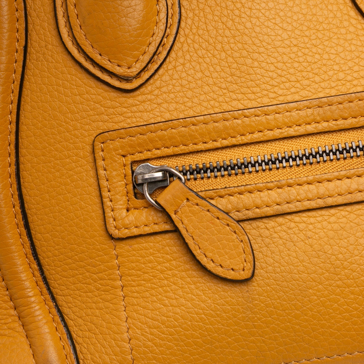 Celine Nano Leather Luggage Tote