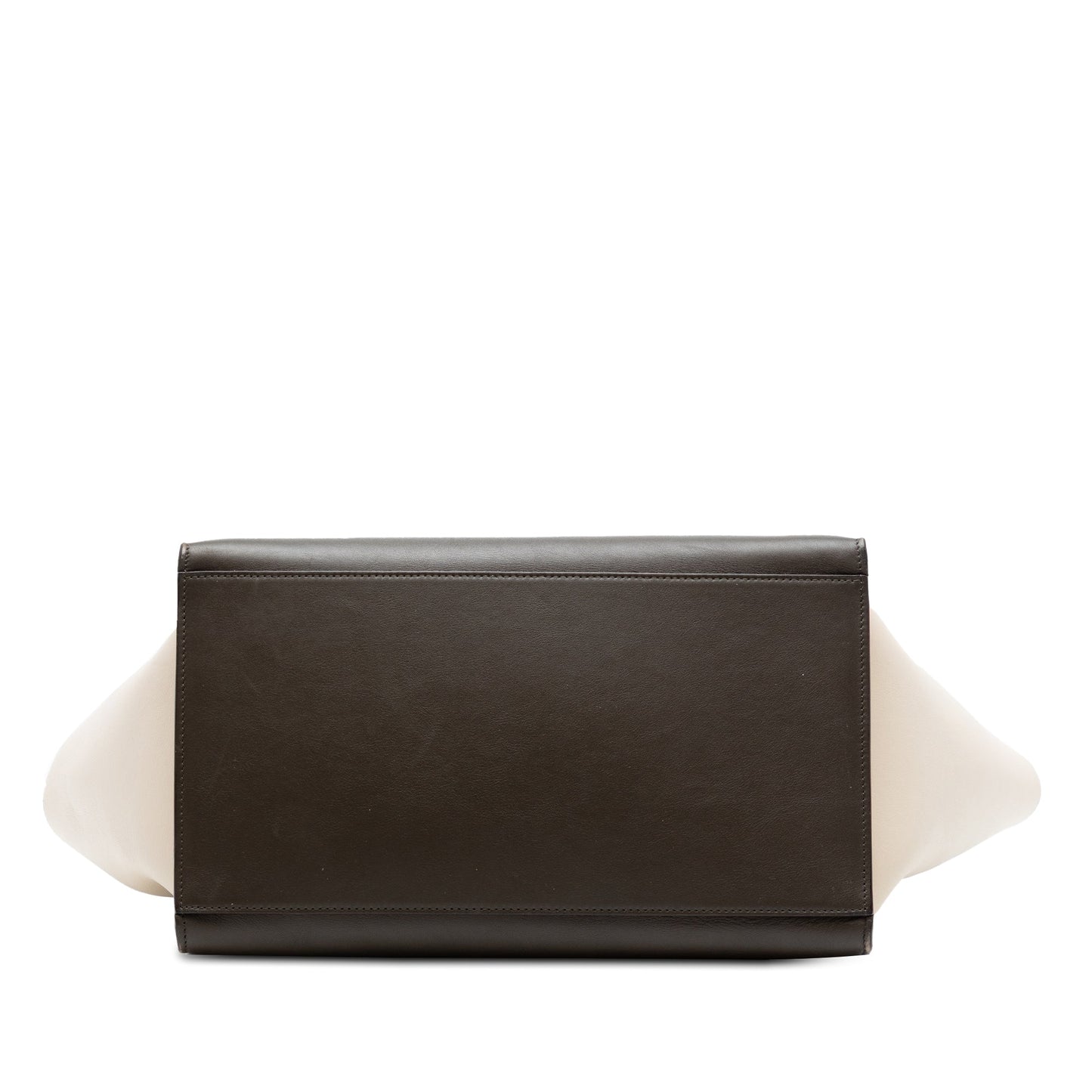 Celine Small Tricolor Leather Trapeze Satchel