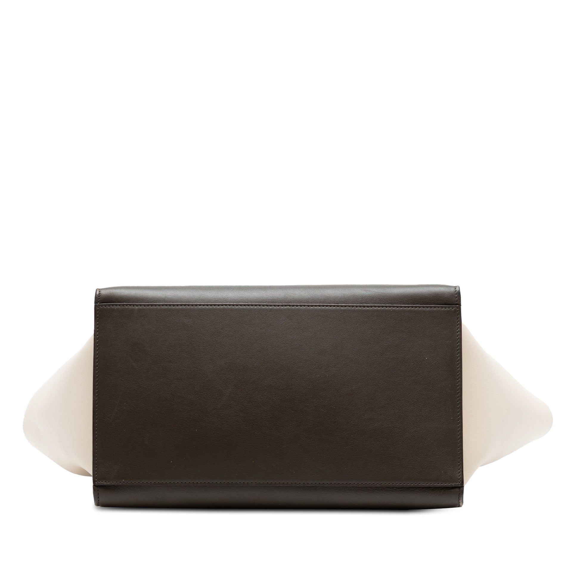 Celine Small Tricolor Leather Trapeze Satchel