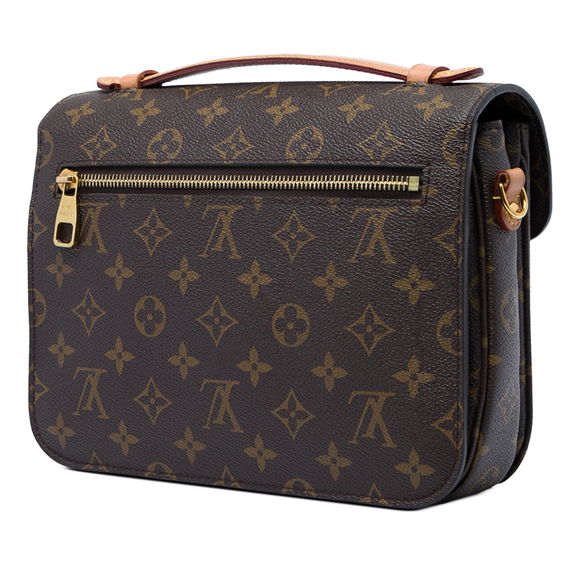 Louis Vuitton Monogram Pochette Metis — Brown