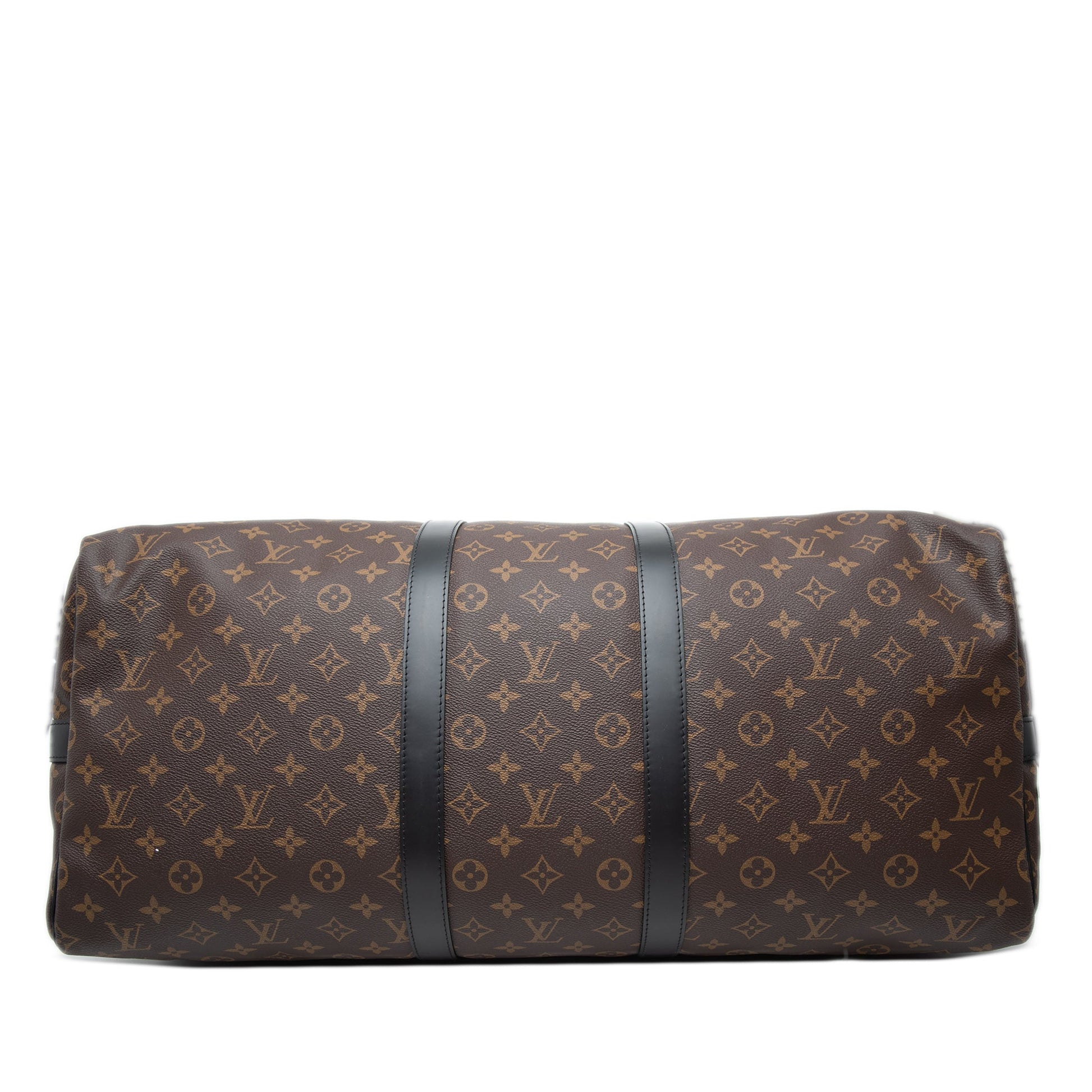 Louis Vuitton Monogram Macassar Keepall Bandouliere 55