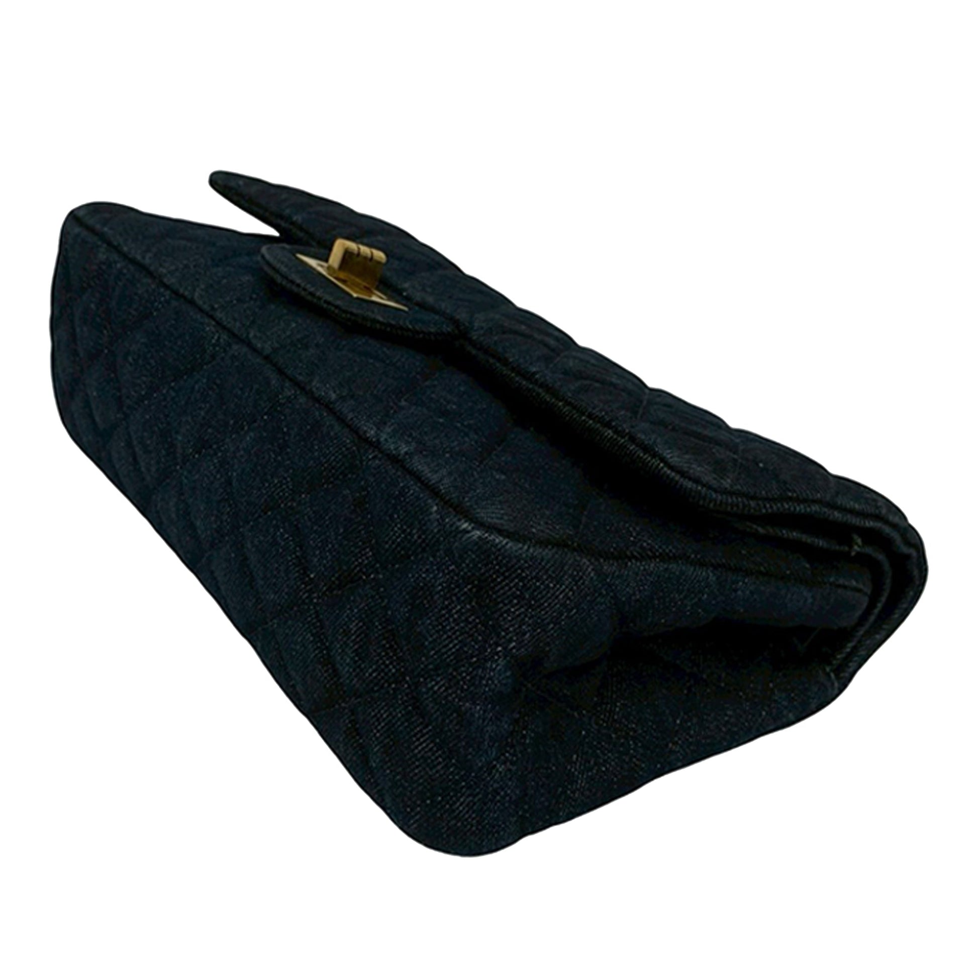 Chanel Quilted Denim Reissue 2.55 Double Flap 226