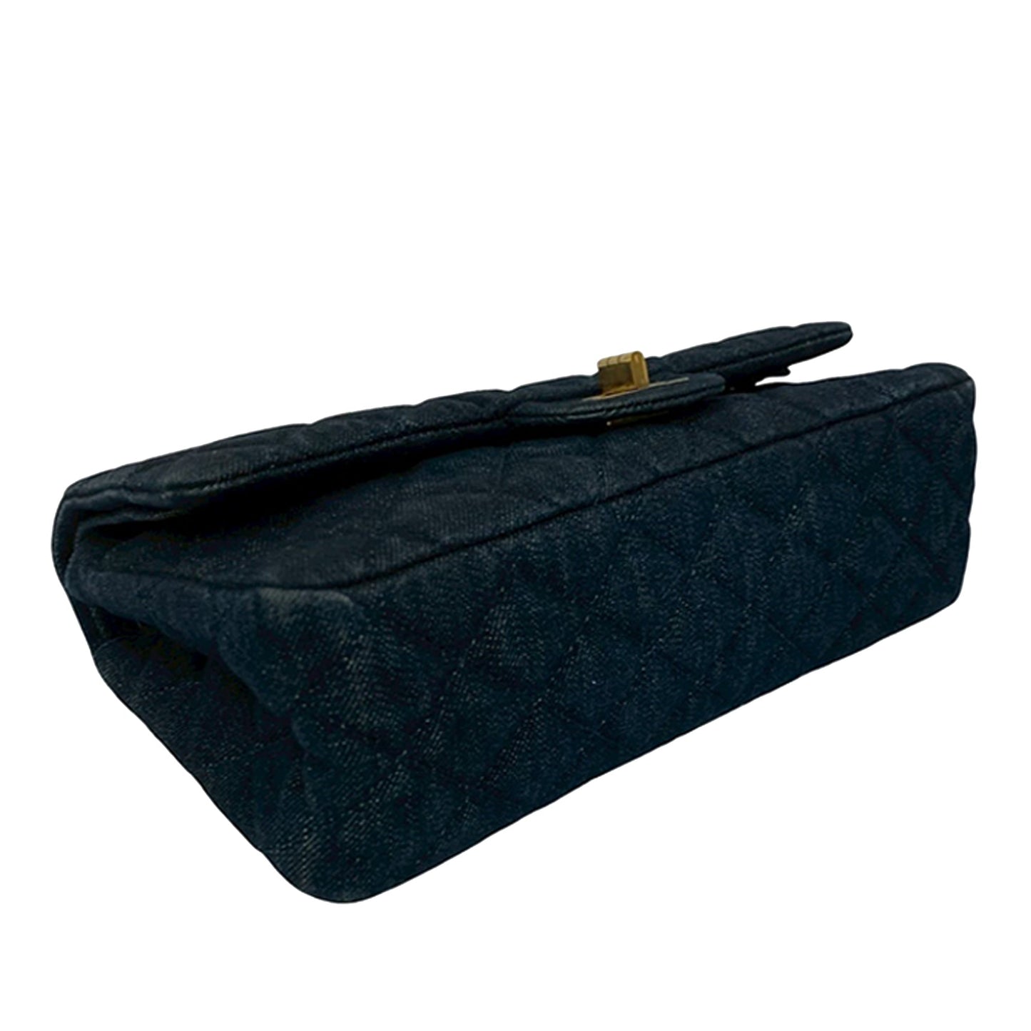 Chanel Quilted Denim Reissue 2.55 Double Flap 226