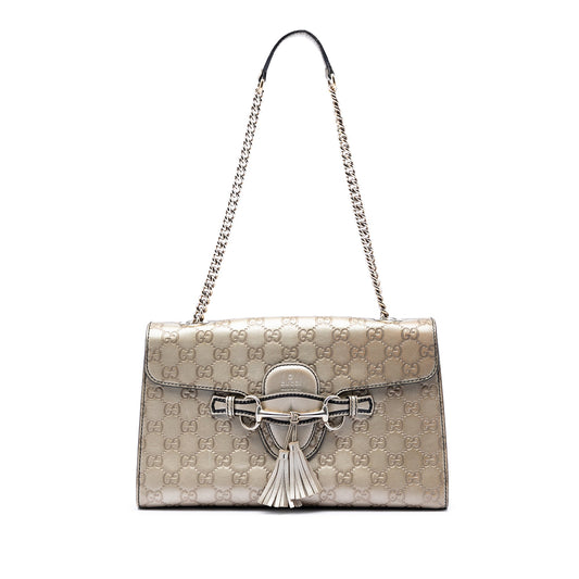 Gucci Medium Guccissima Emily Shoulder Bag