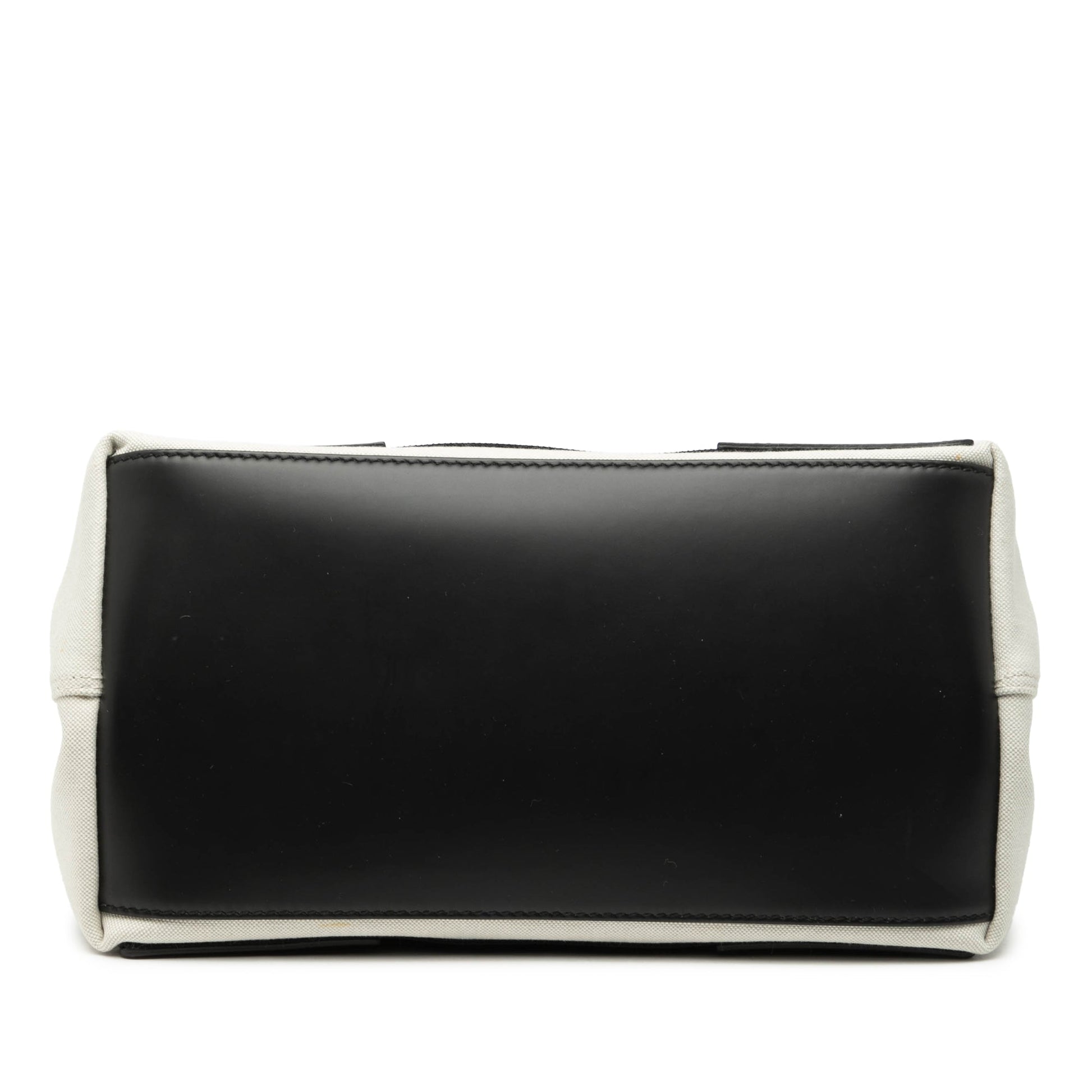 Balenciaga Canvas Navy Cabas Tote S