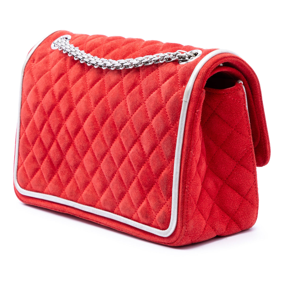 Chanel Quilted Suede Reissue 2.55 Double Flap 225