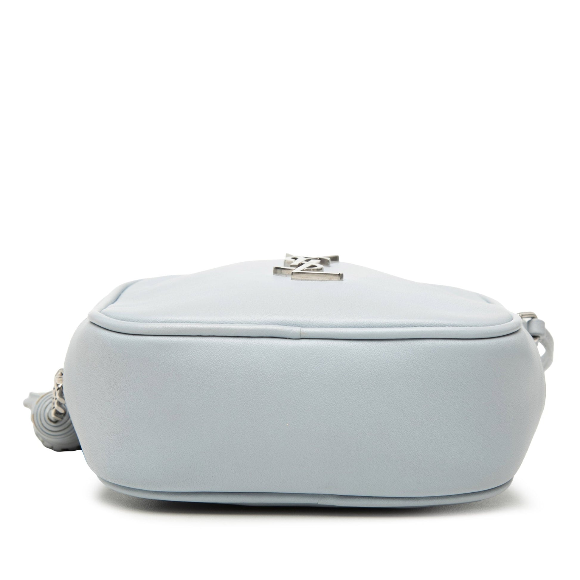 Saint Laurent Calfskin Monogram Blogger Bag