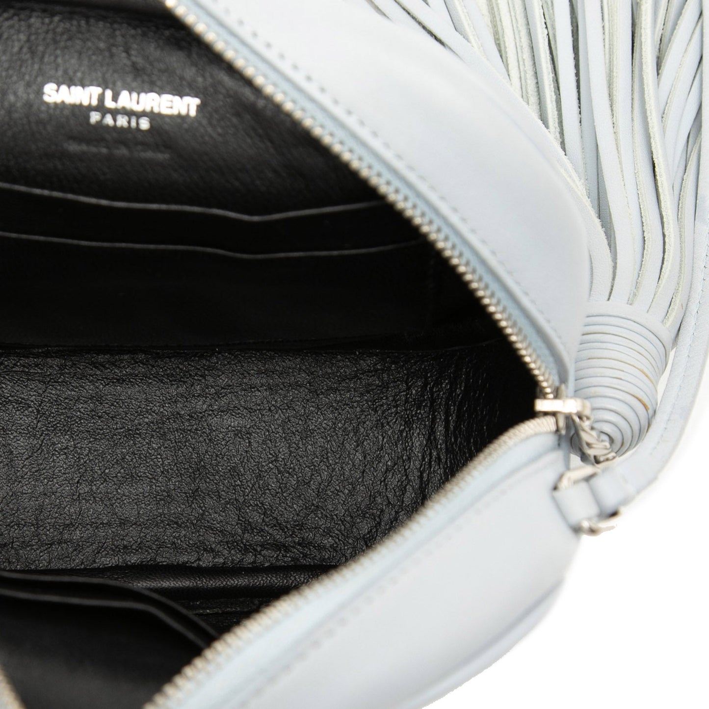 Saint Laurent Calfskin Monogram Blogger Bag