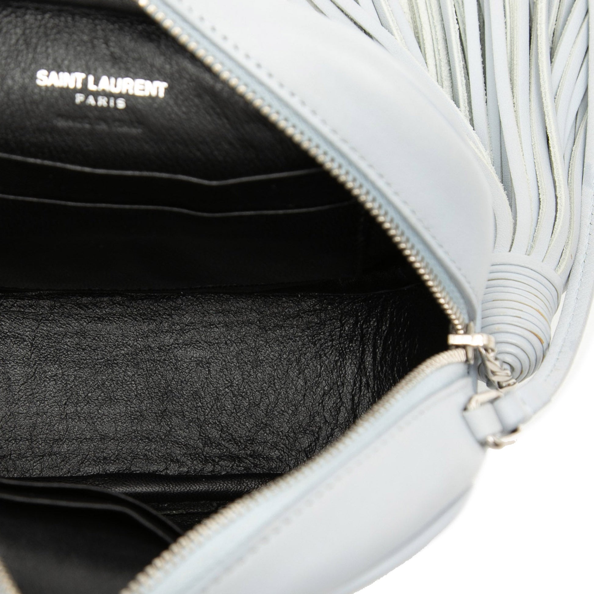 Saint Laurent Calfskin Monogram Blogger Bag