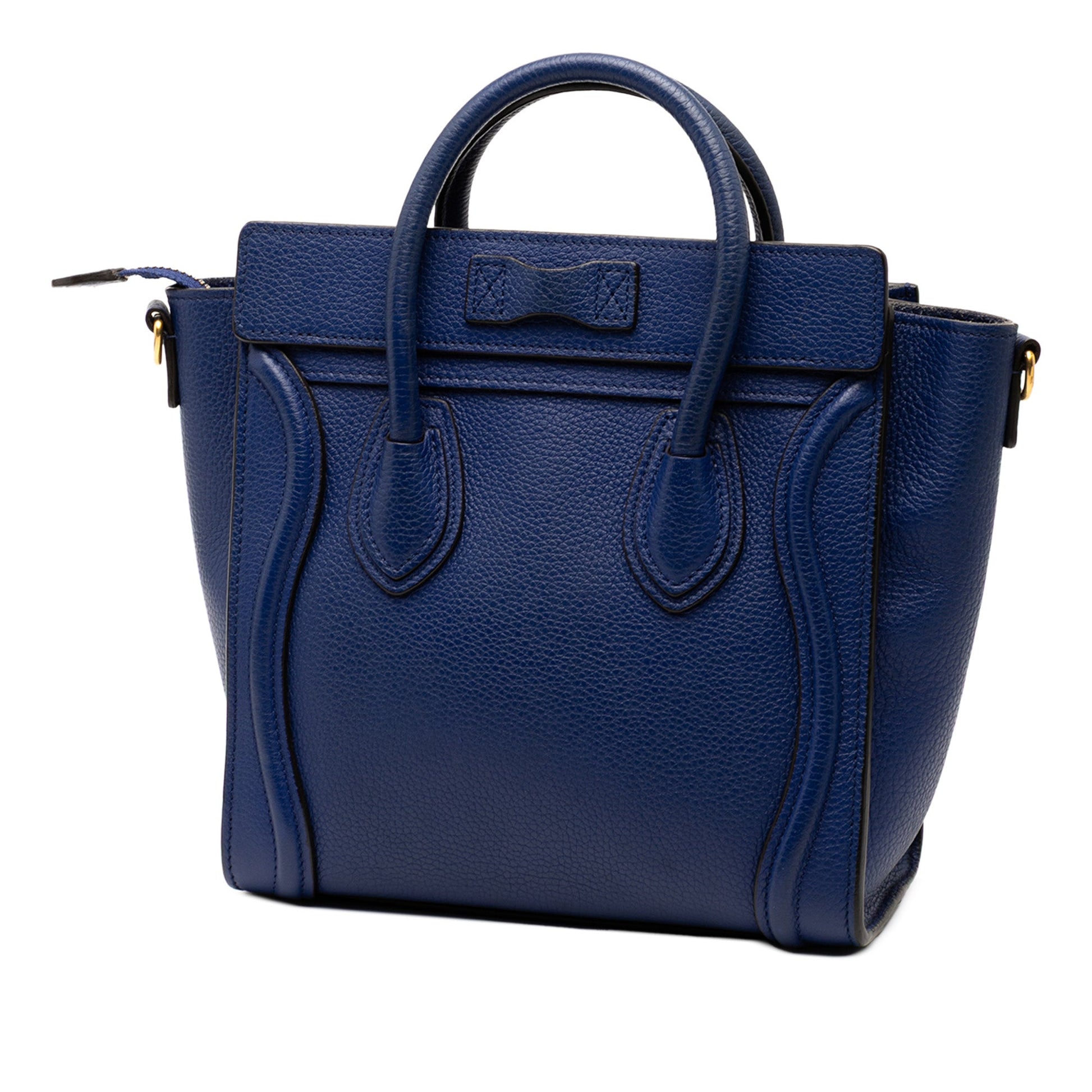 Celine Nano Leather Luggage Tote