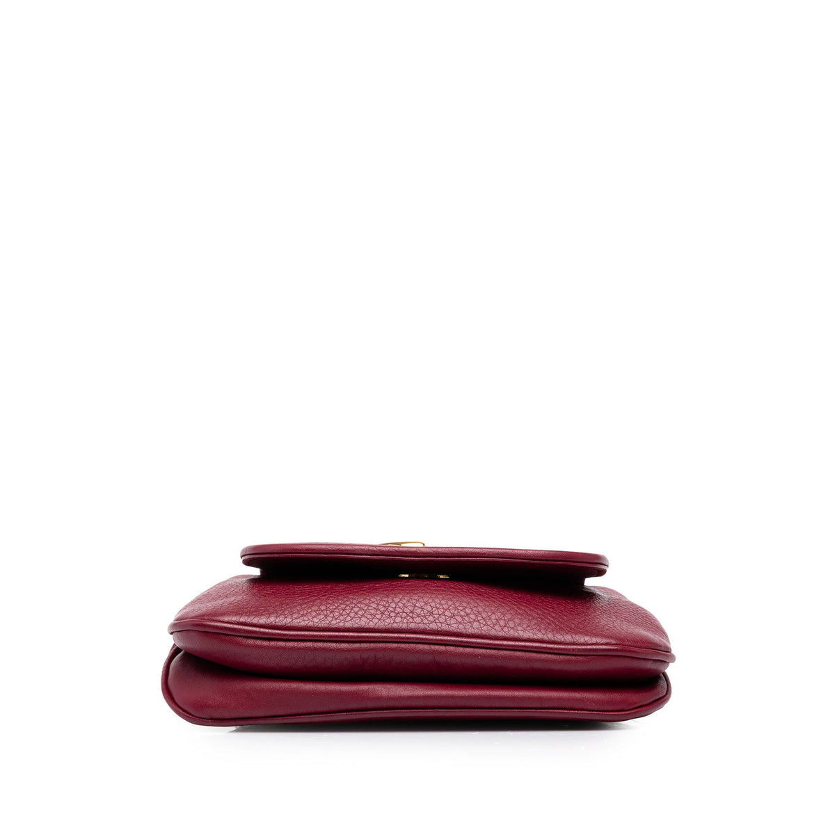Gucci Small Calfskin 1973 Chain Crossbody — Red