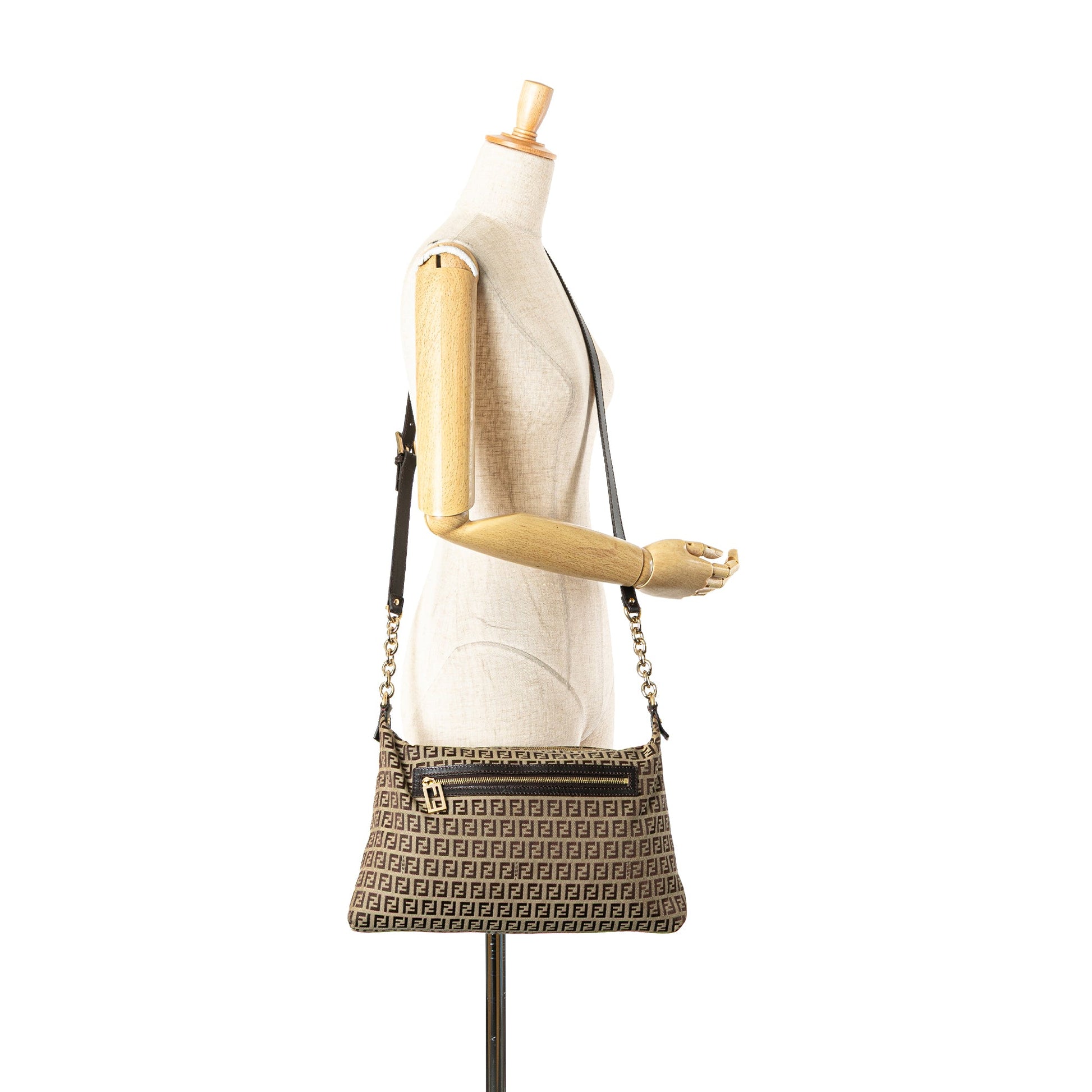 Fendi Zucchino Canvas Crossbody