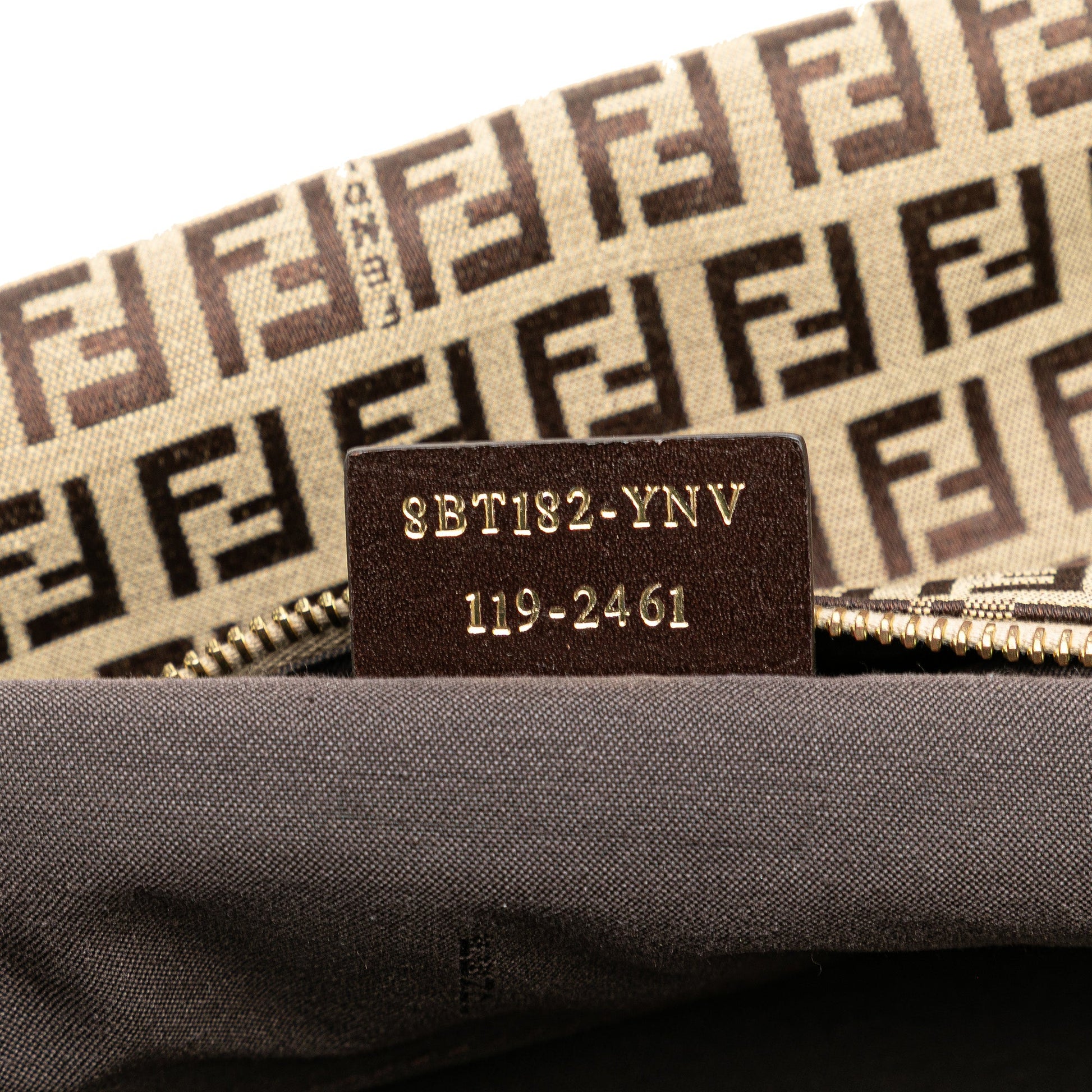 Fendi Zucchino Canvas Crossbody