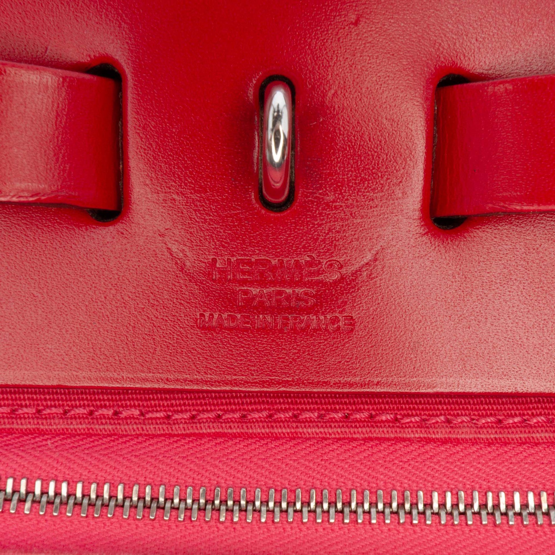Hermès Toile Herbag Zip Retourne Verso 31
