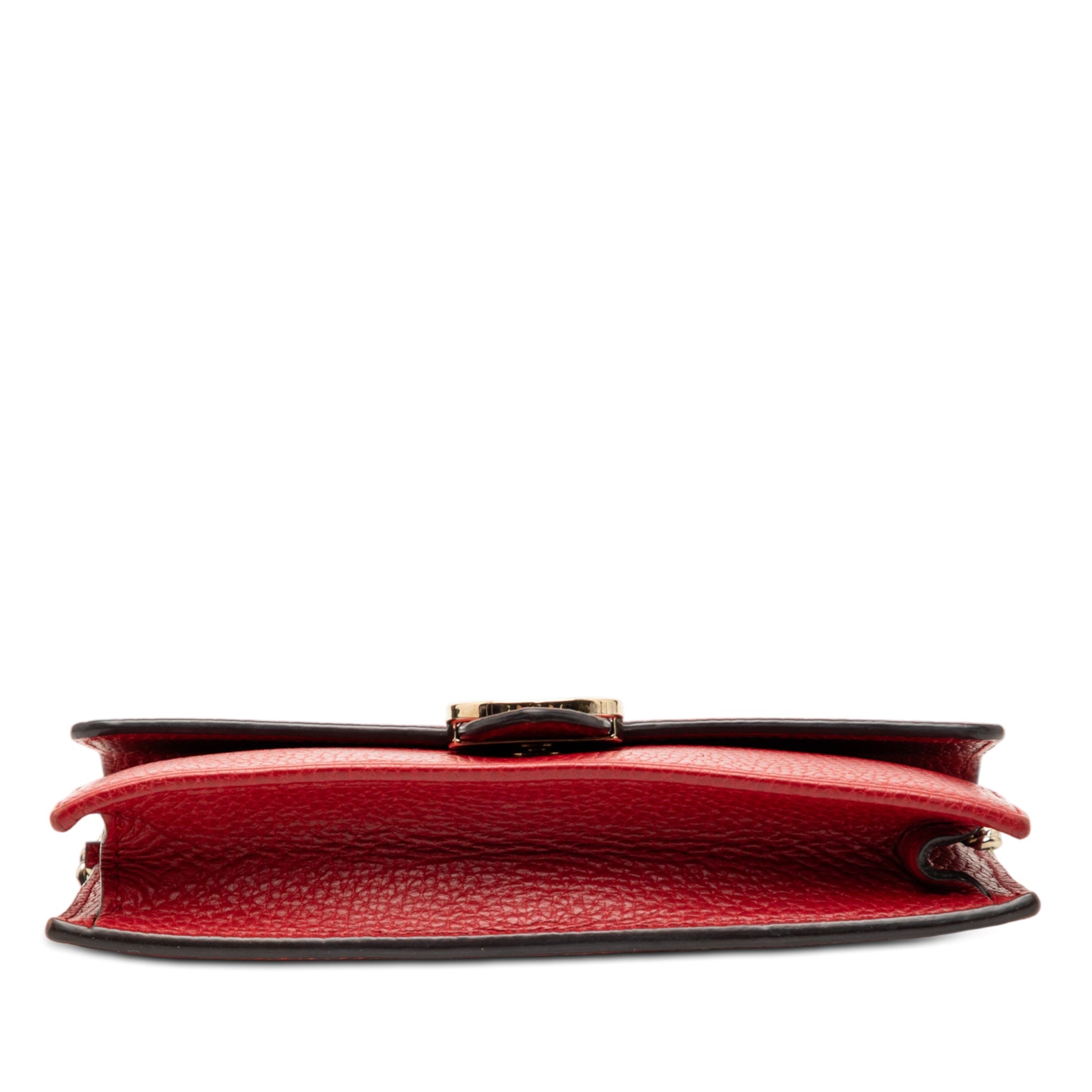 Gucci Dollar Calfskin Interlocking G Wallet on Chain