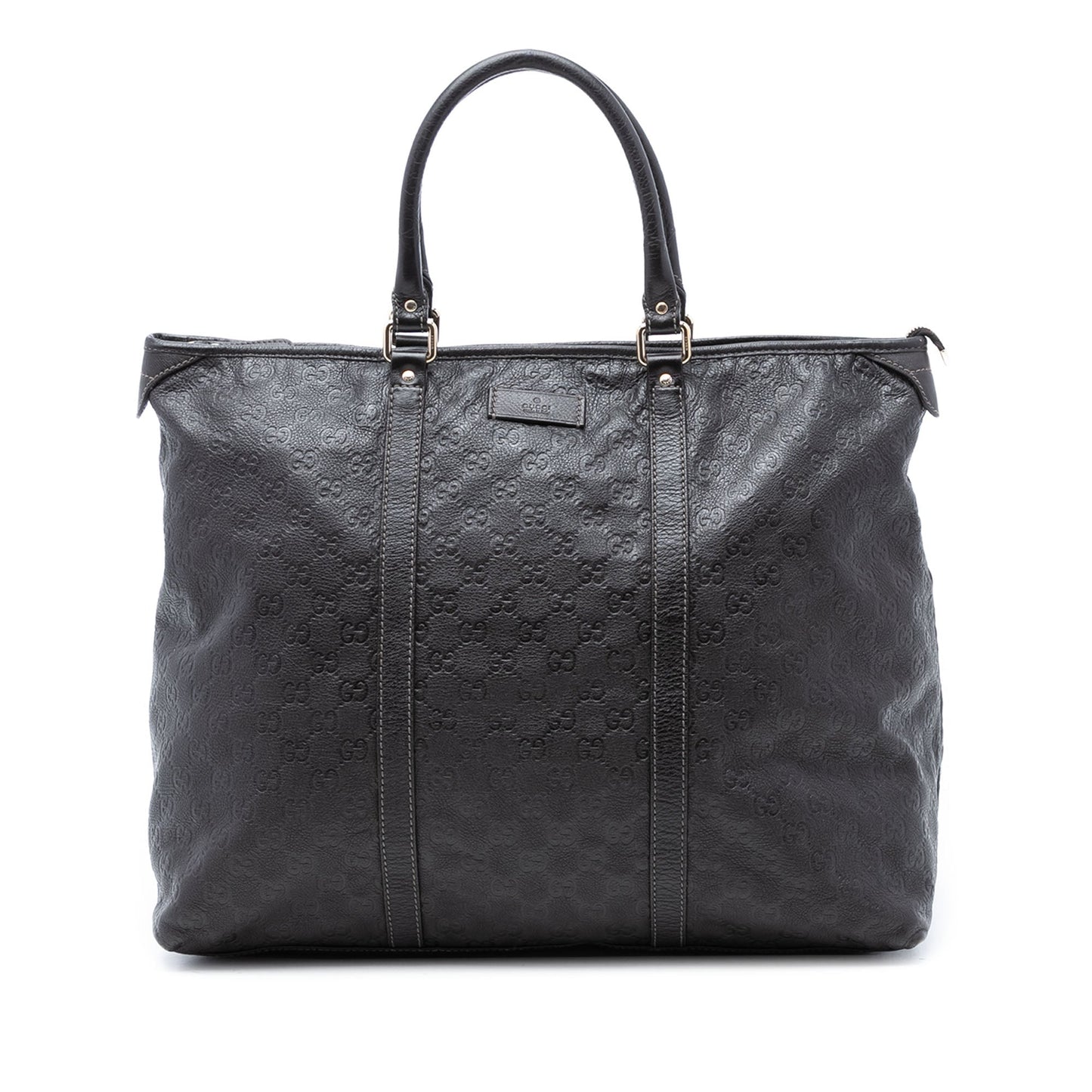 Gucci Large Guccissima Weekender Tote