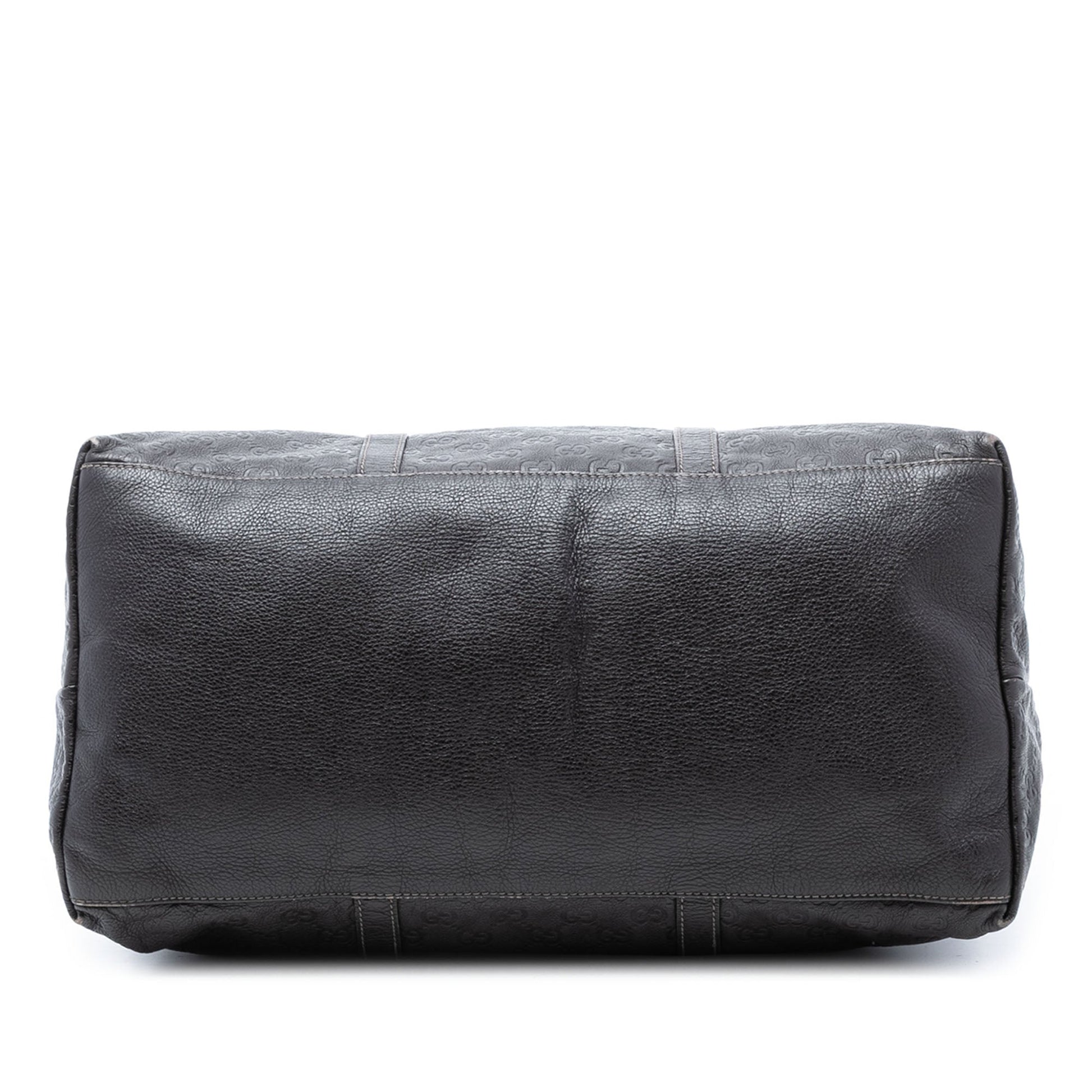 Gucci Large Guccissima Weekender Tote