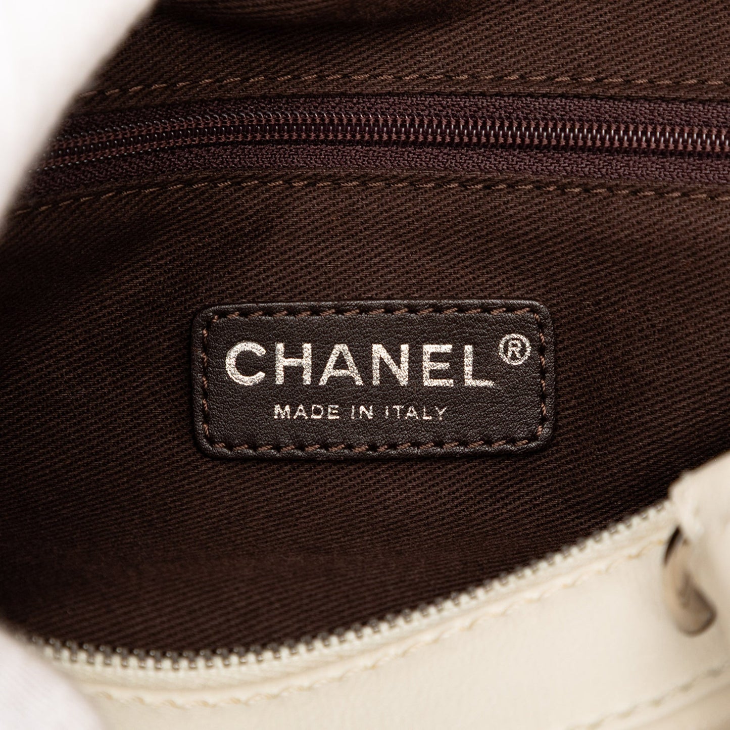 CC Calfskin Wild Stitch Bowling Bag