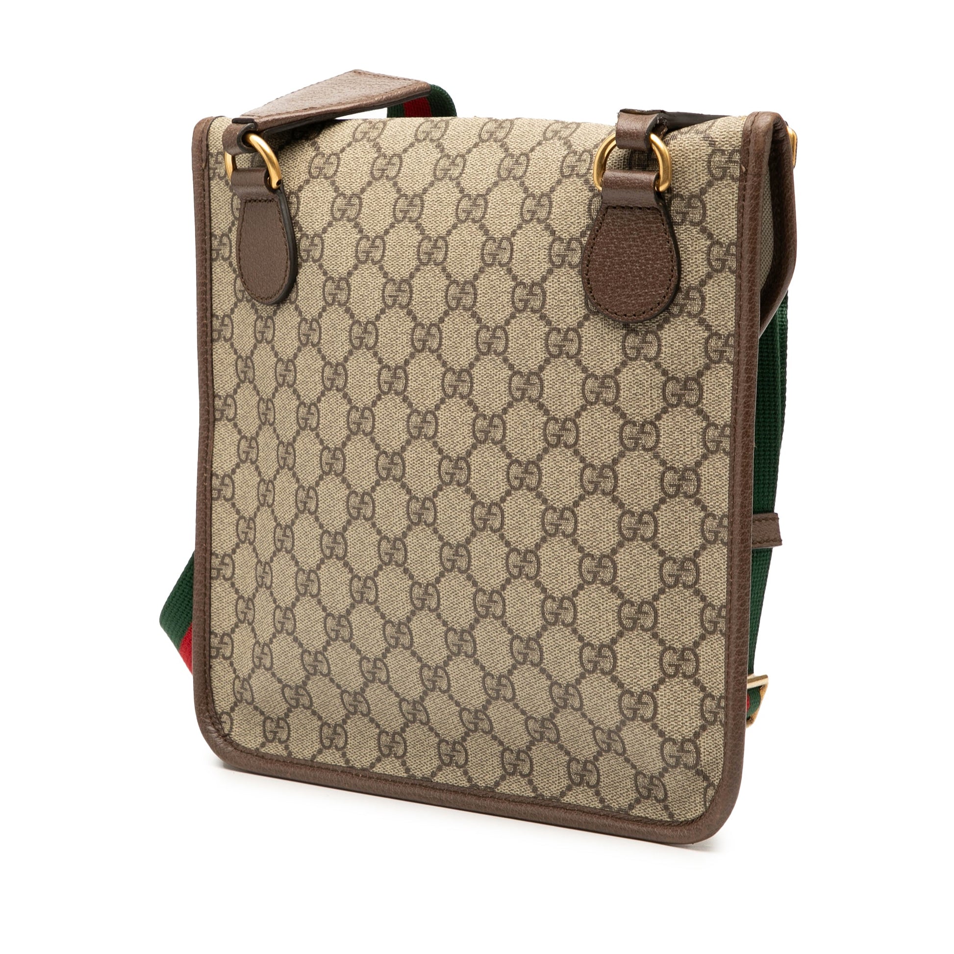 Gucci Medium GG Supreme Neo Vintage Flap Crossbody