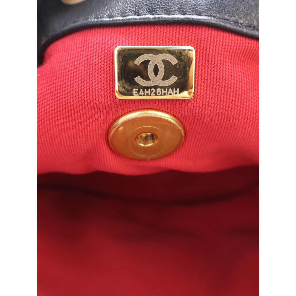 Chanel Quilted Lambskin 19 Backpack — Black