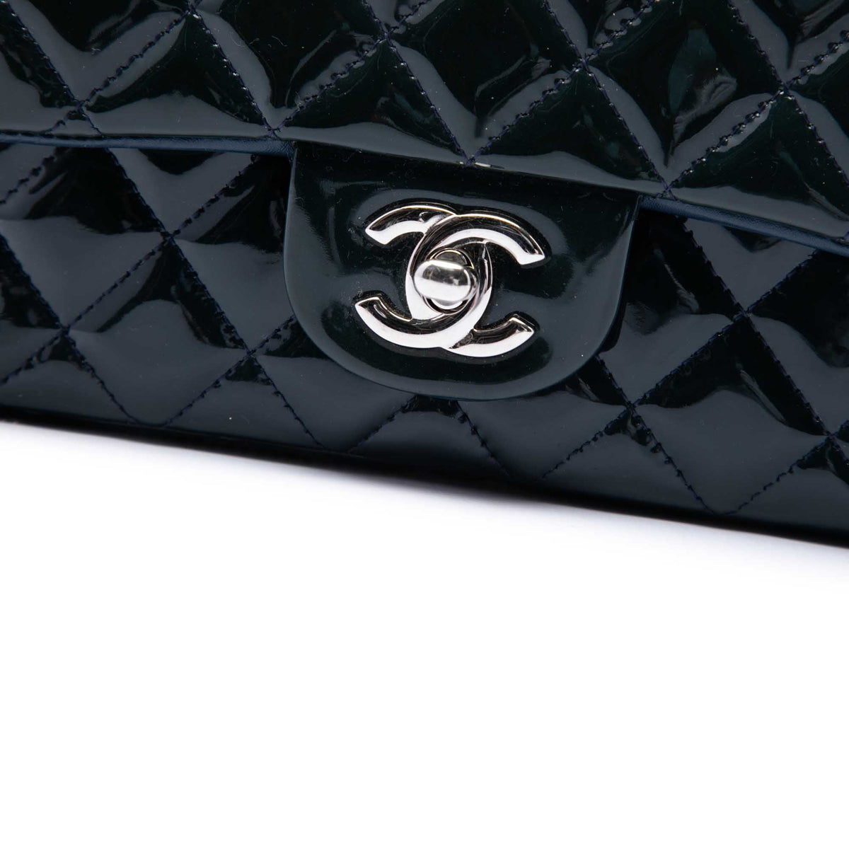 Chanel Mini Rectangular Classic Patent Single Flap