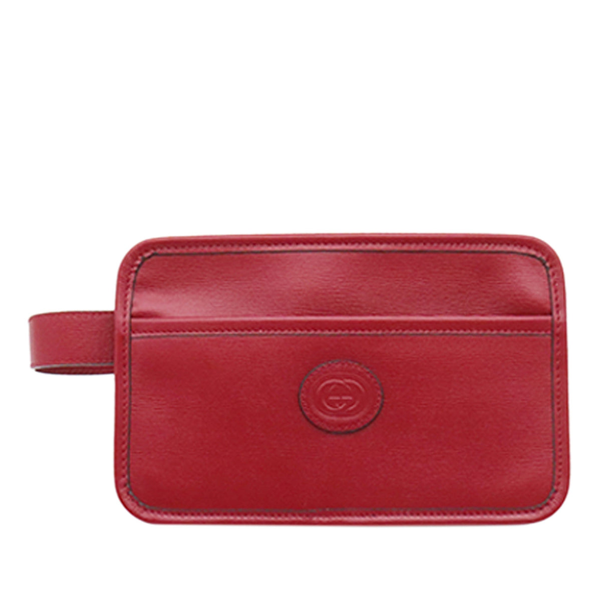 Gucci Calfskin Interlocking G Clutch