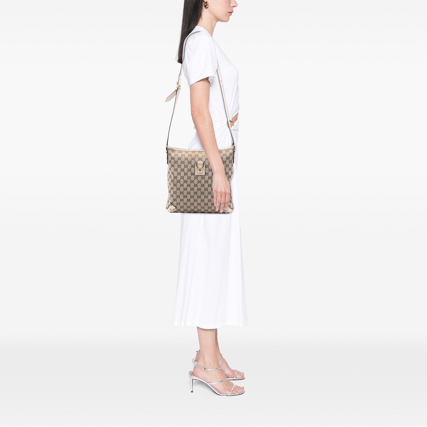 Gucci GG Canvas Abbey D Ring Crossbody