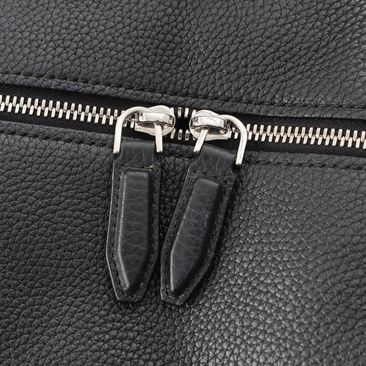 Ferragamo Gancini Coated Canvas Trimmed Leather Backpack