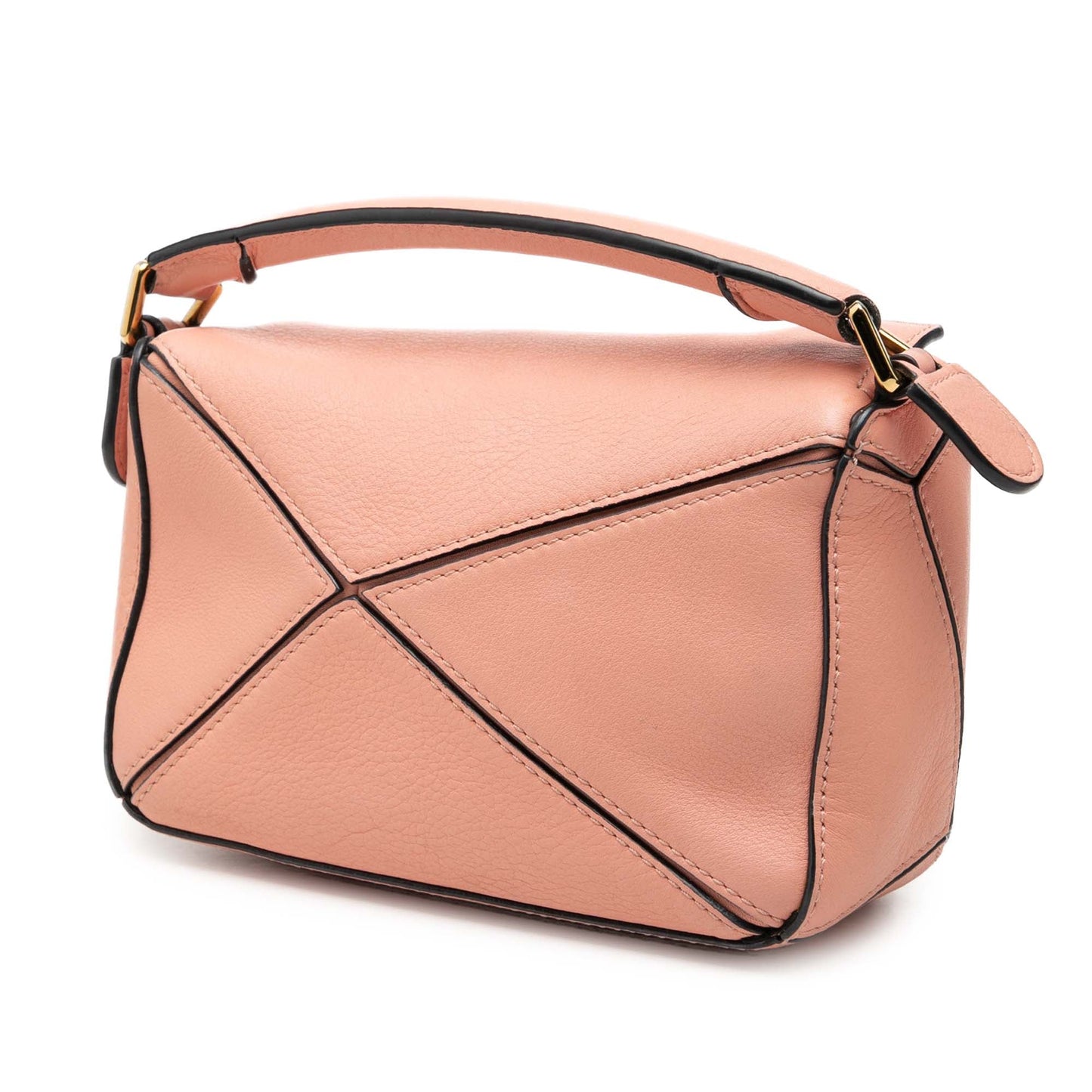 LOEWE Mini Calfskin Puzzle Satchel