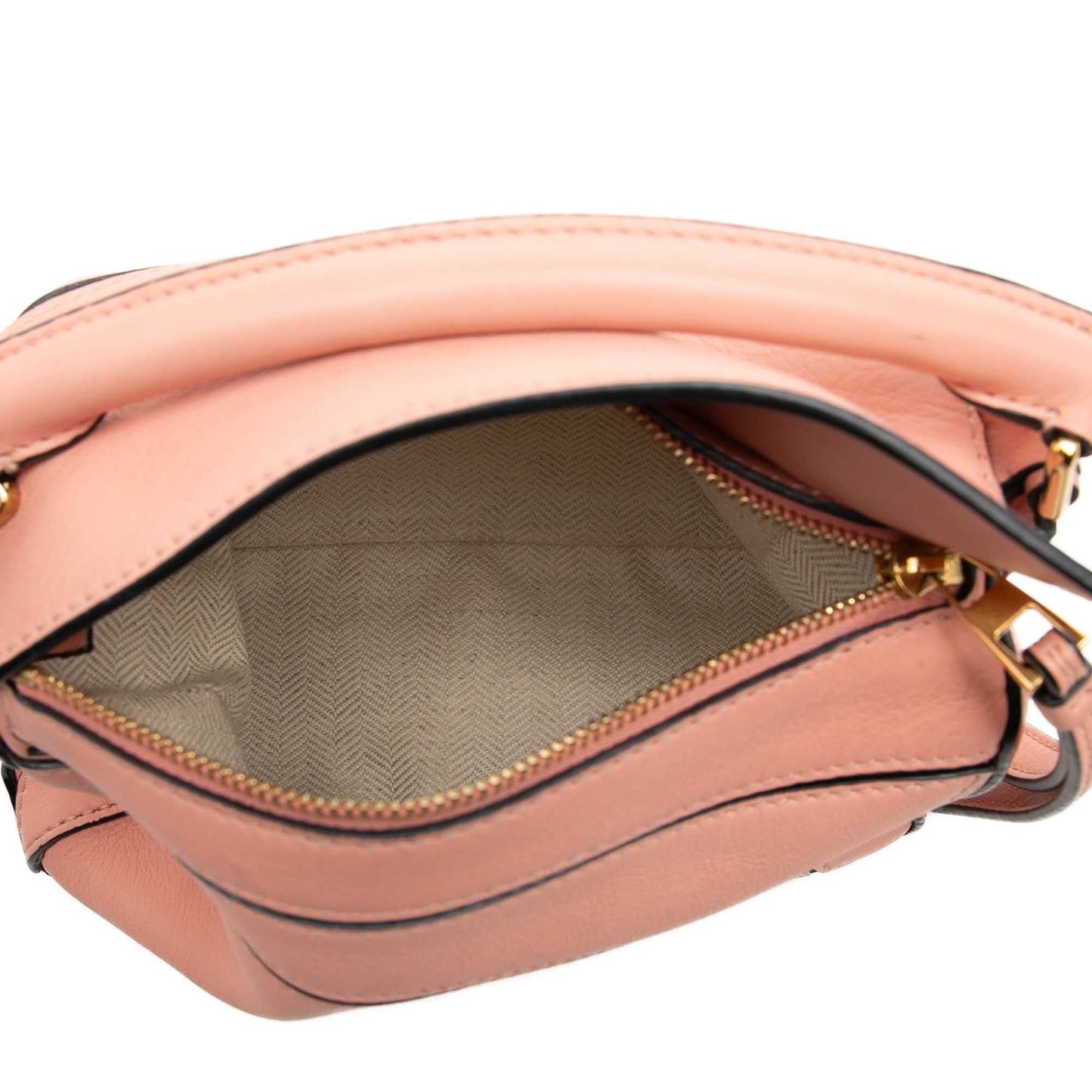 LOEWE Mini Calfskin Puzzle Satchel