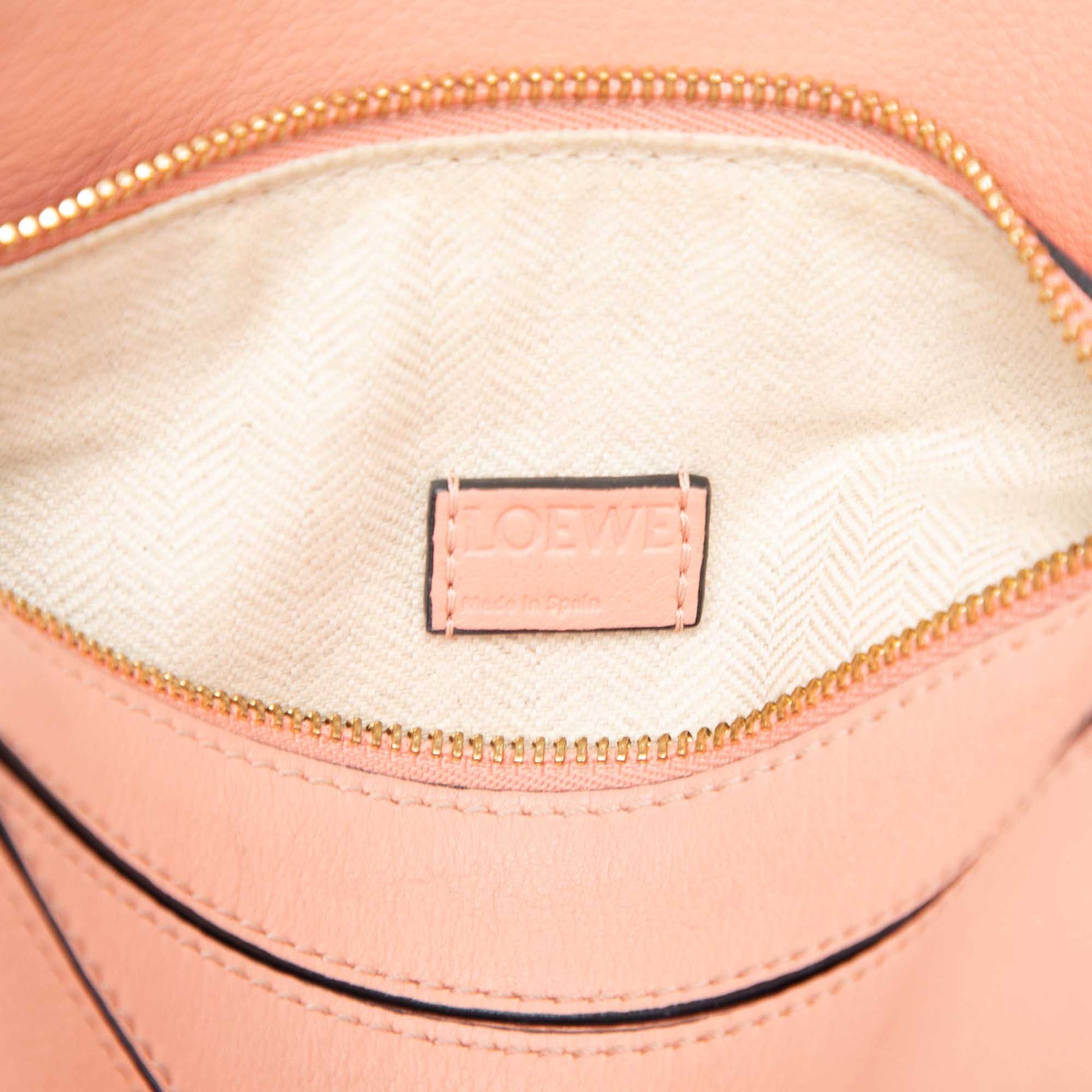 LOEWE Mini Calfskin Puzzle Satchel