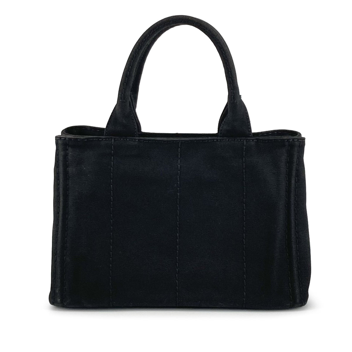 Prada Small Canvas Canapa Logo Tote