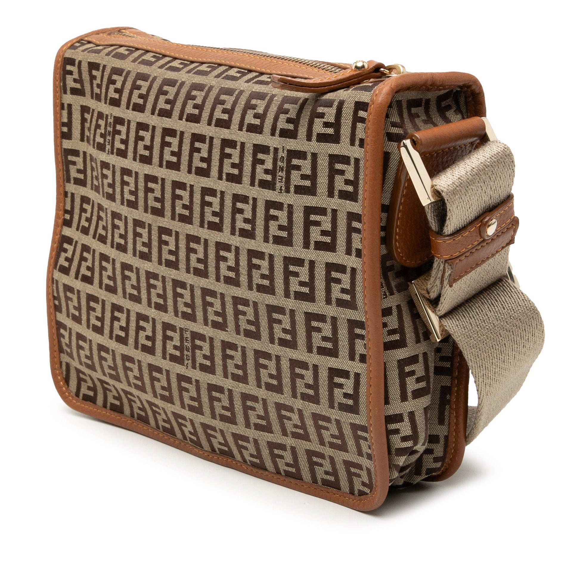 Zucchino Canvas F Charm Crossbody