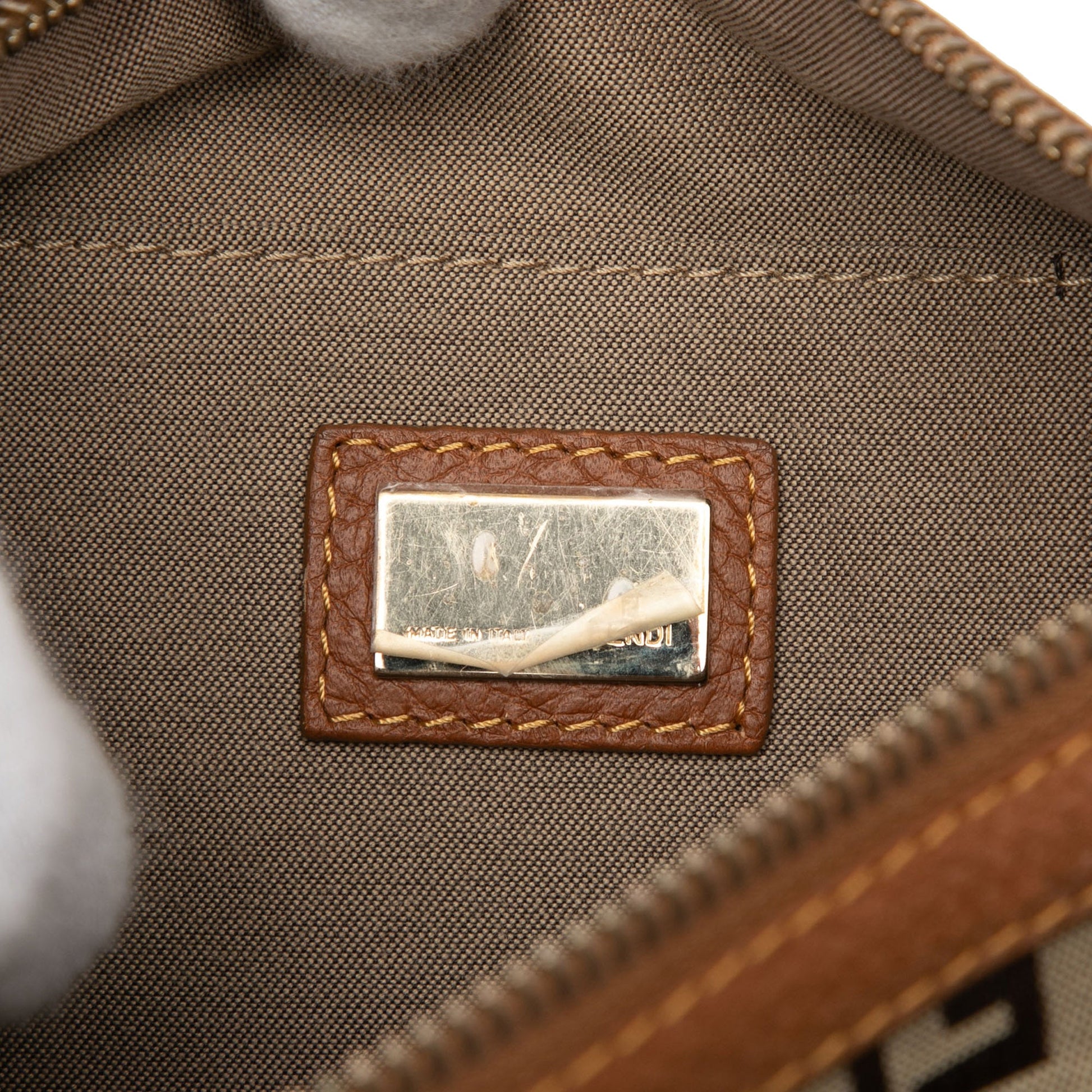 Zucchino Canvas F Charm Crossbody