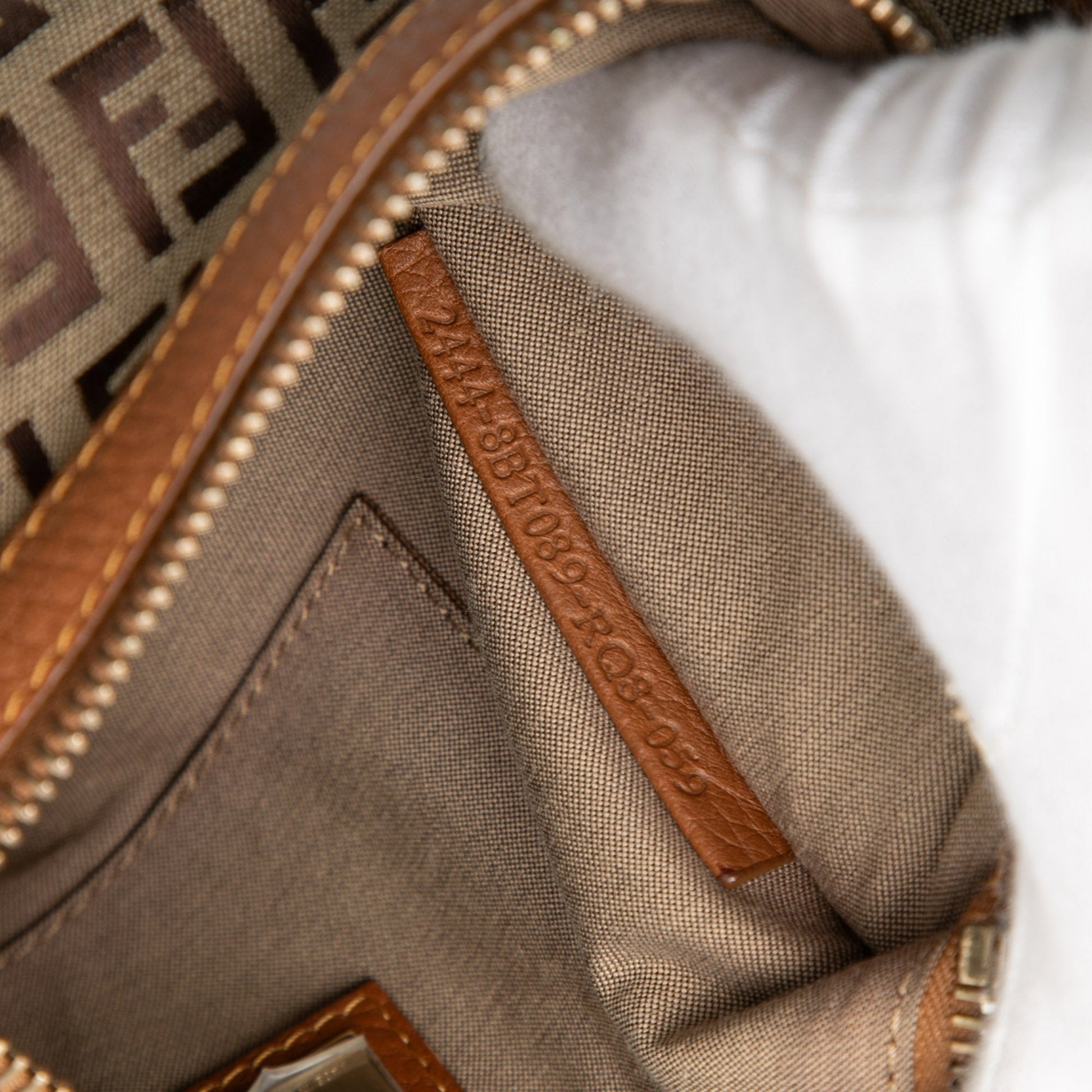 Zucchino Canvas F Charm Crossbody