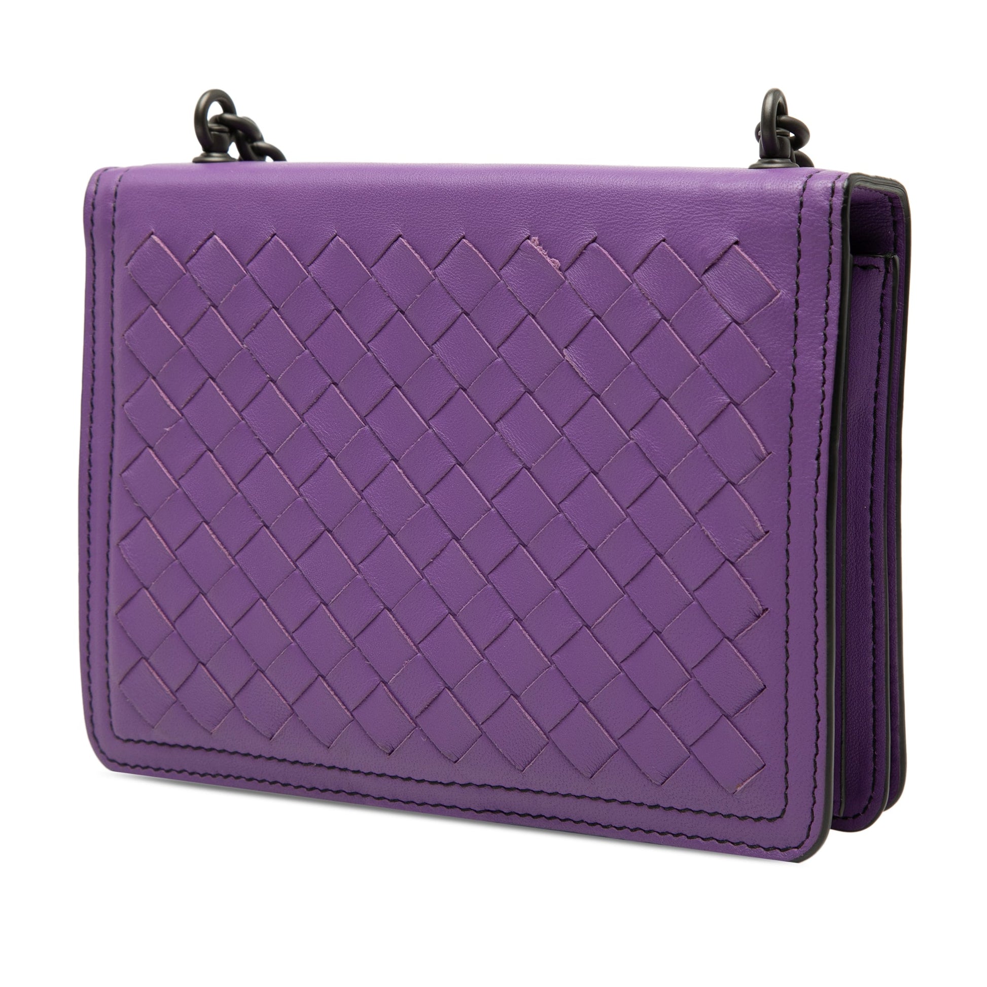 Bottega Veneta Small Nappa Intrecciato Runway Shoulder Bag