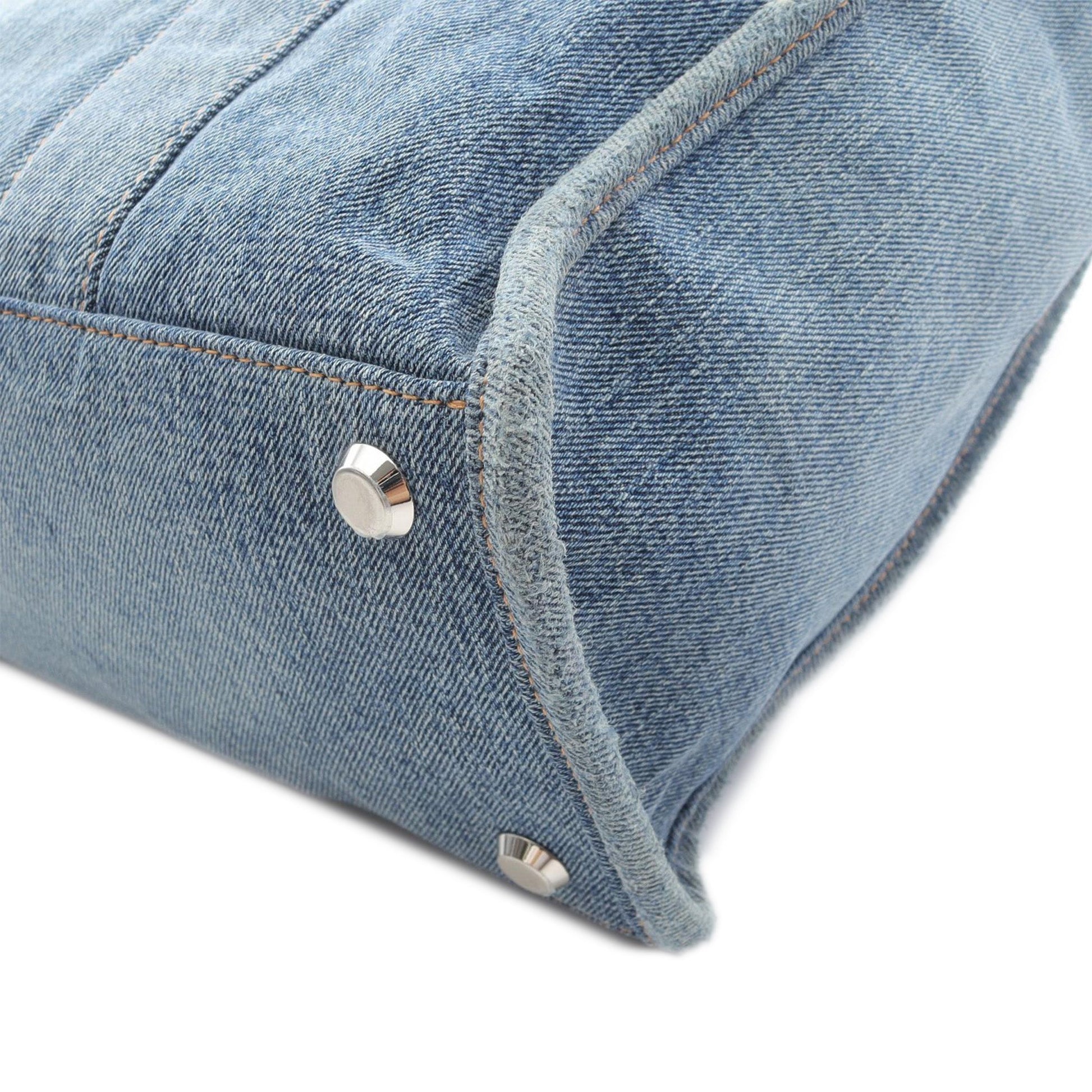 Balenciaga Medium Denim Hardware Tote
