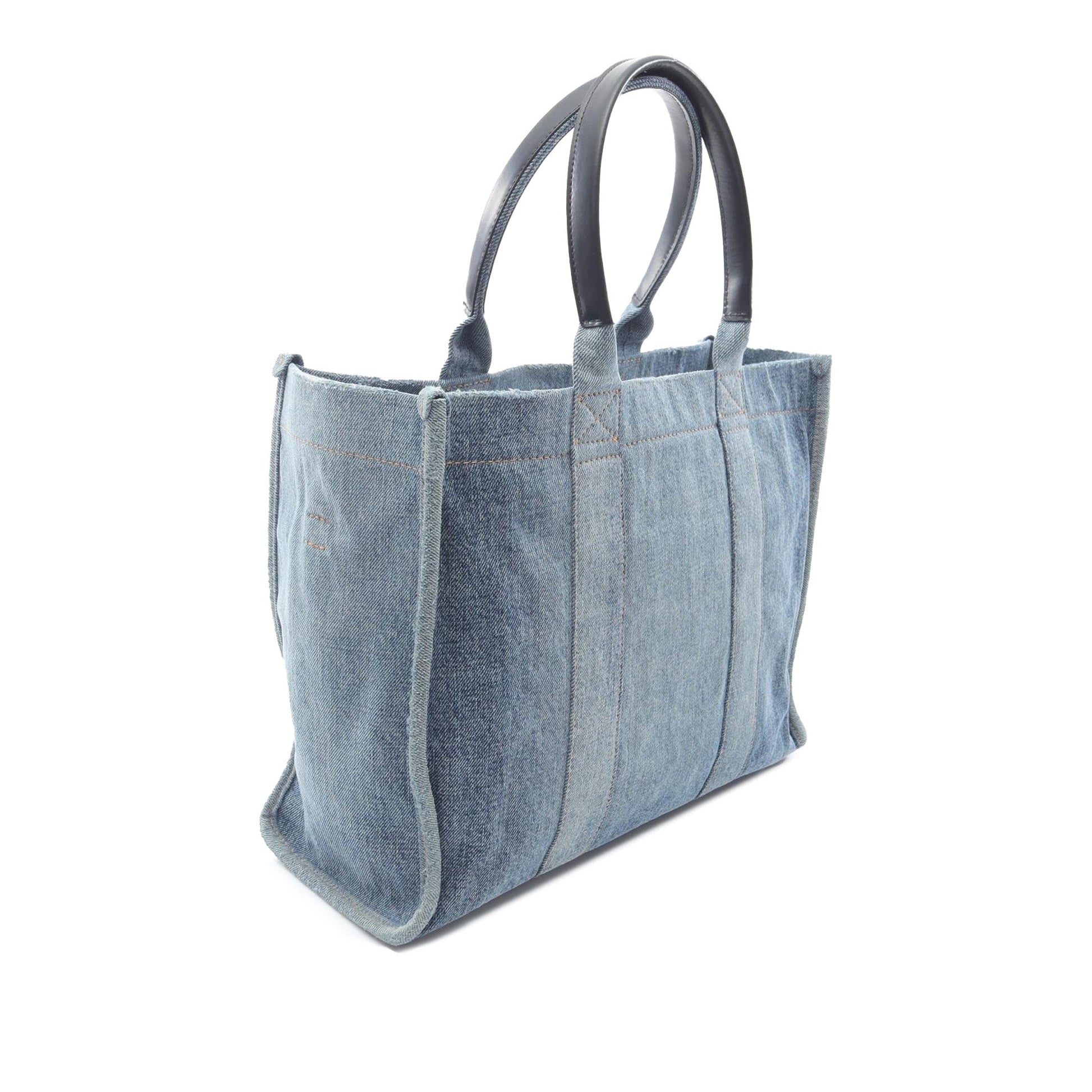 Balenciaga Medium Denim Hardware Tote