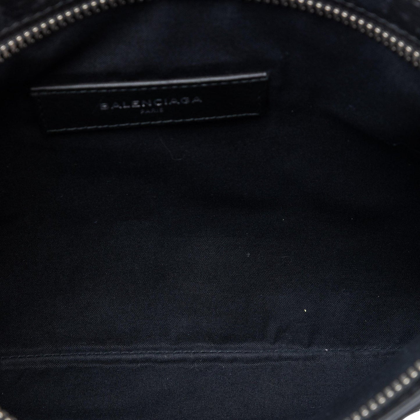 Balenciaga Leather Graffiti Clutch
