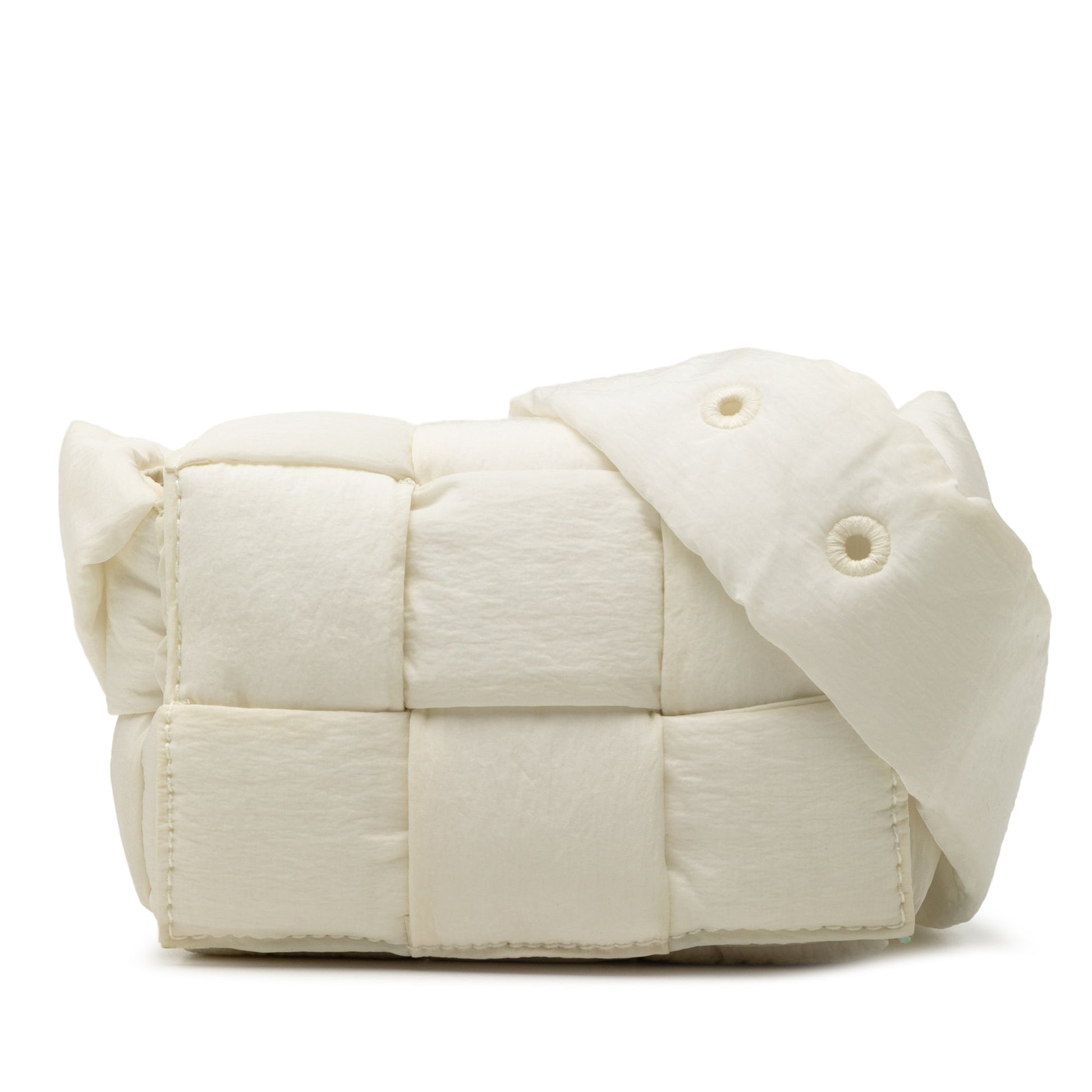 Bottega Veneta Candy Nylon Intrecciato Padded Tech Cassette Crossbody