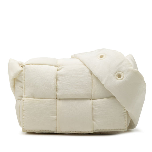 Bottega Veneta Candy Nylon Intrecciato Padded Tech Cassette Crossbody