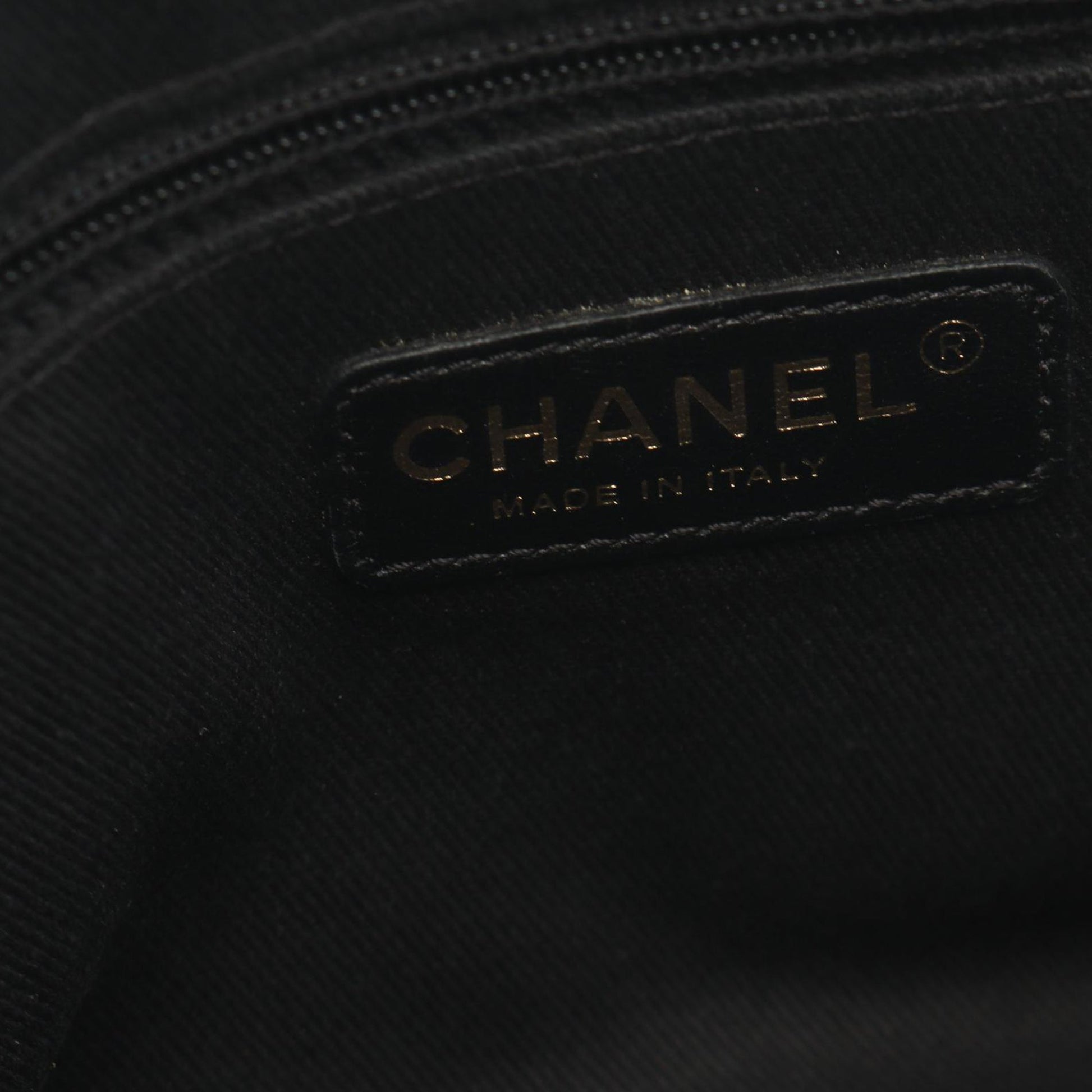 Chanel Patent CC Crown Double Zip Crossbody