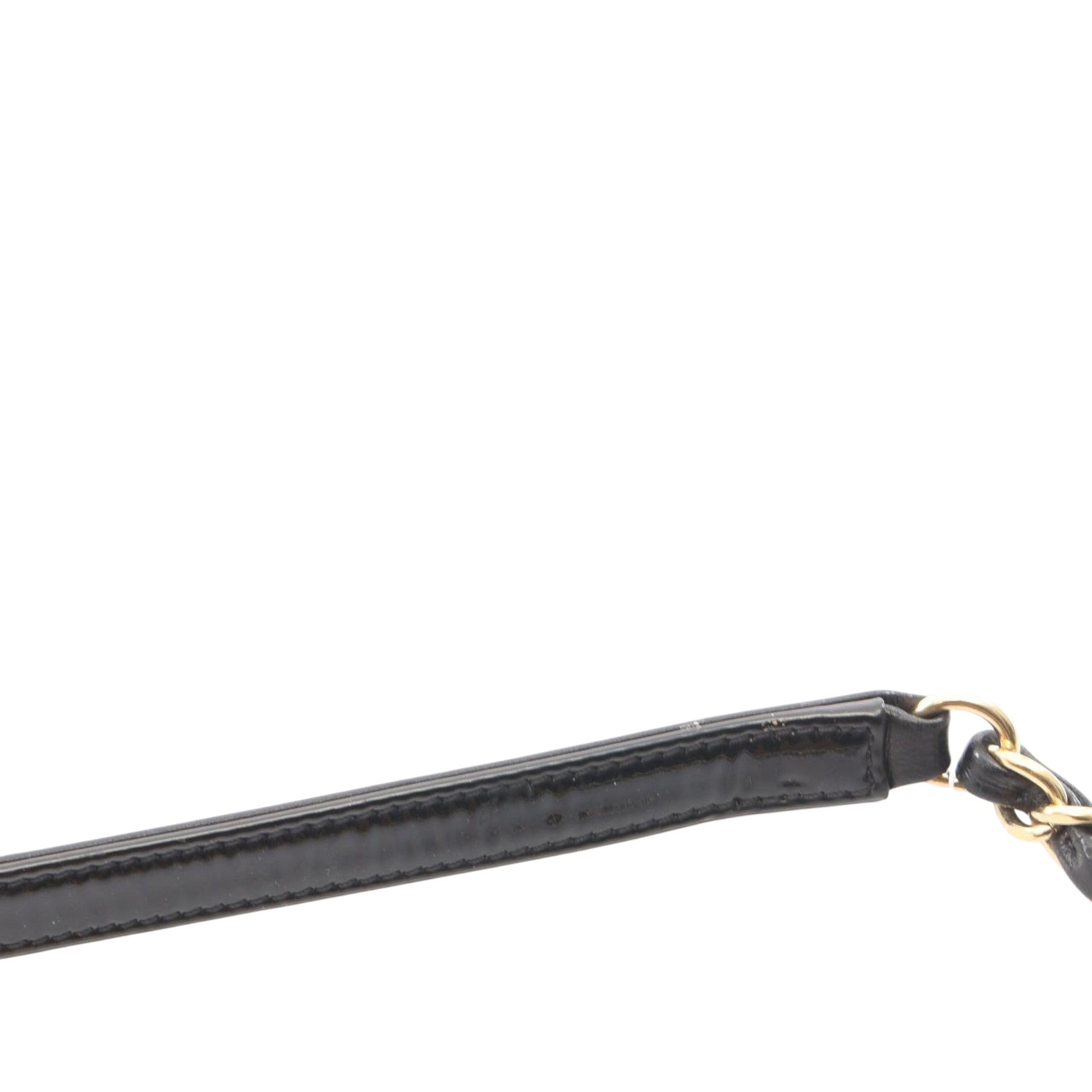 Chanel Patent CC Crown Double Zip Crossbody