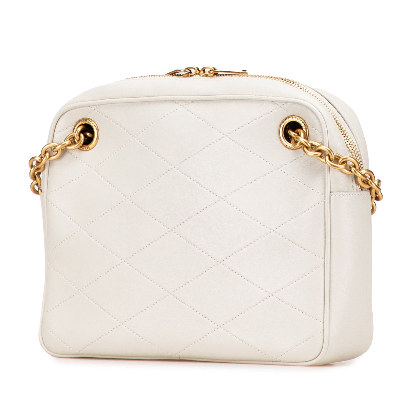 Saint Laurent Quilted Lambskin Le Maillon Chain Shoulder Bag